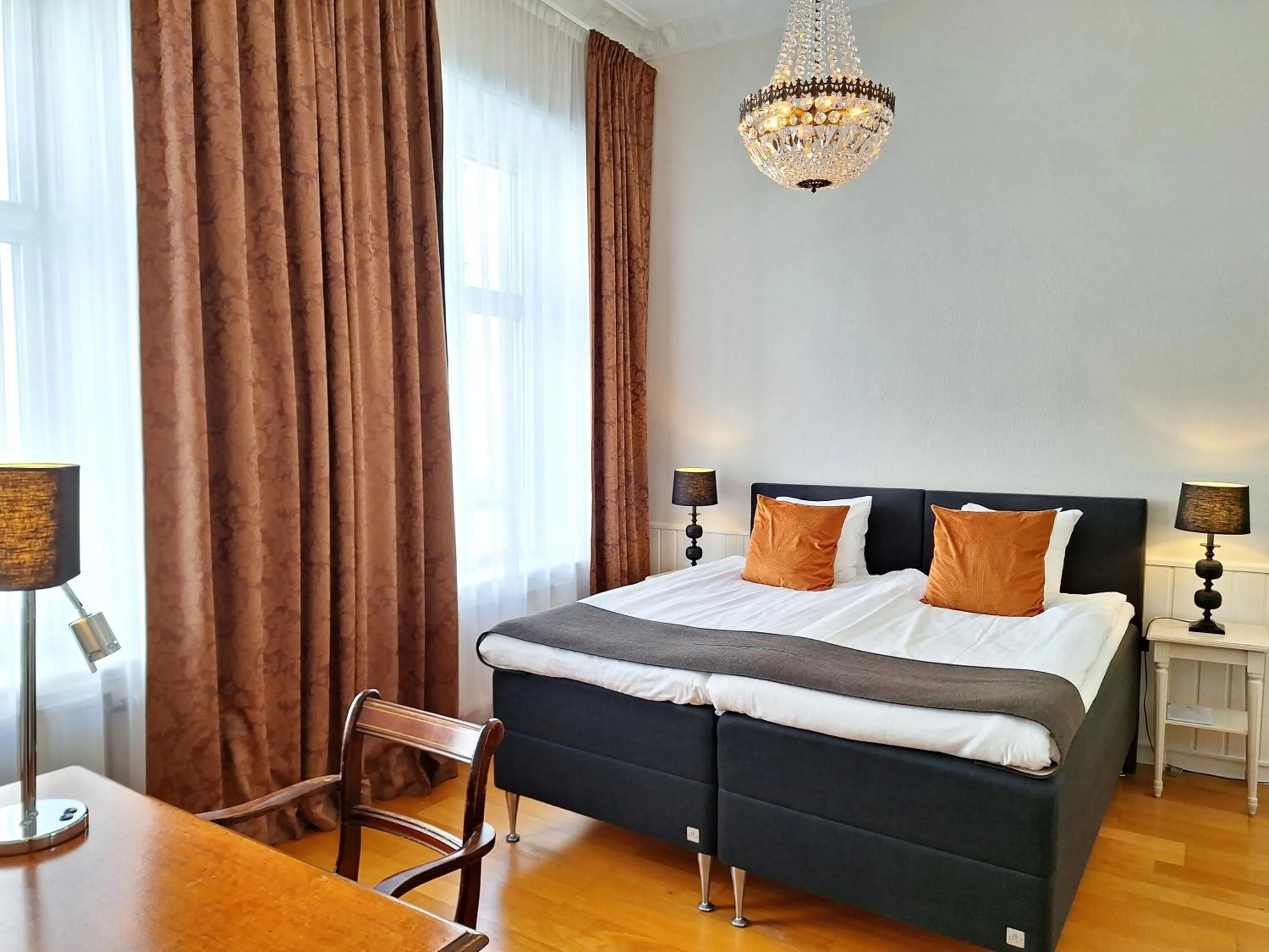 Bedroom, Bed in Hotell Linnéa - Helsingborg