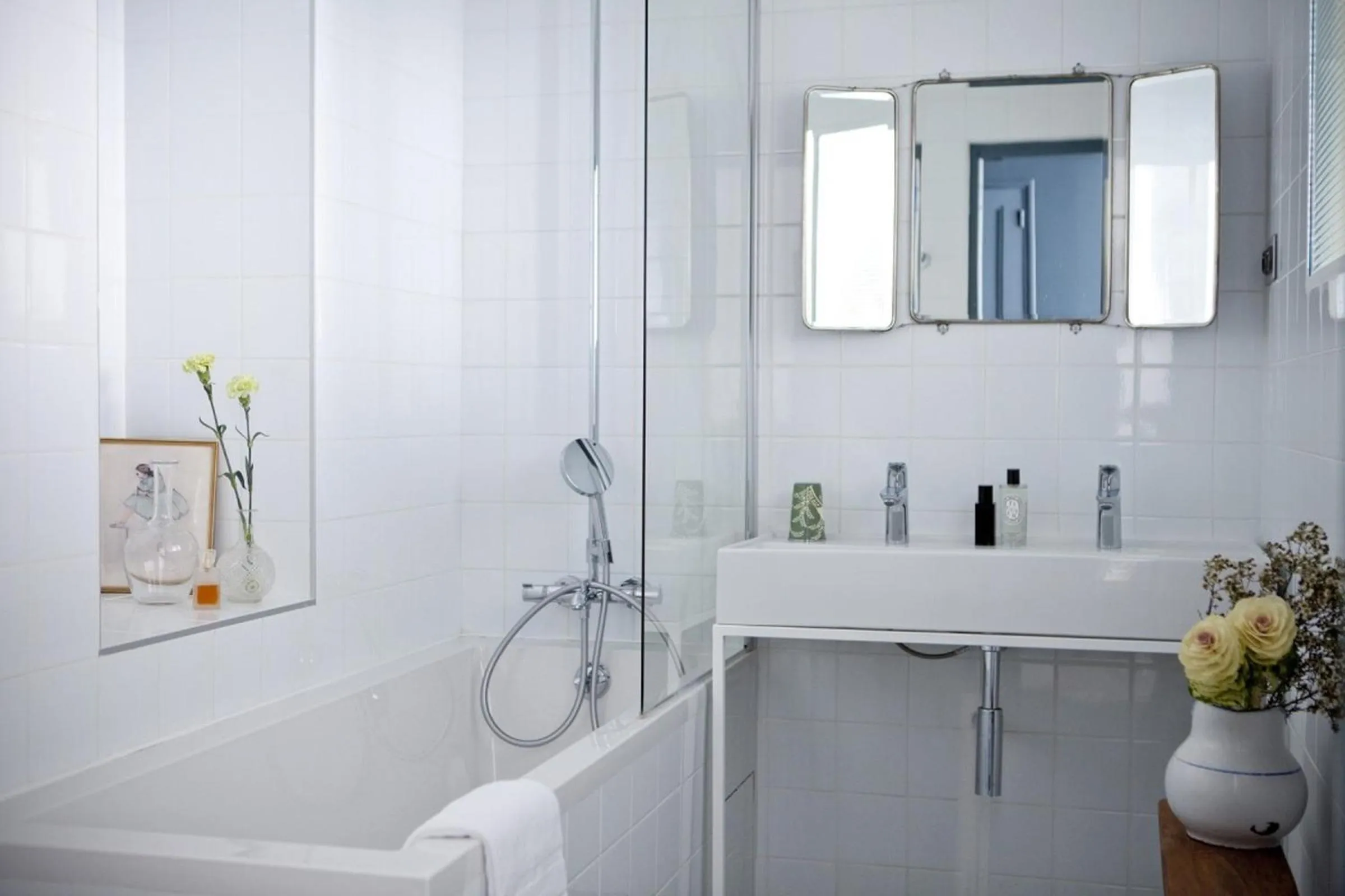 Bathroom in Hôtel Henriette