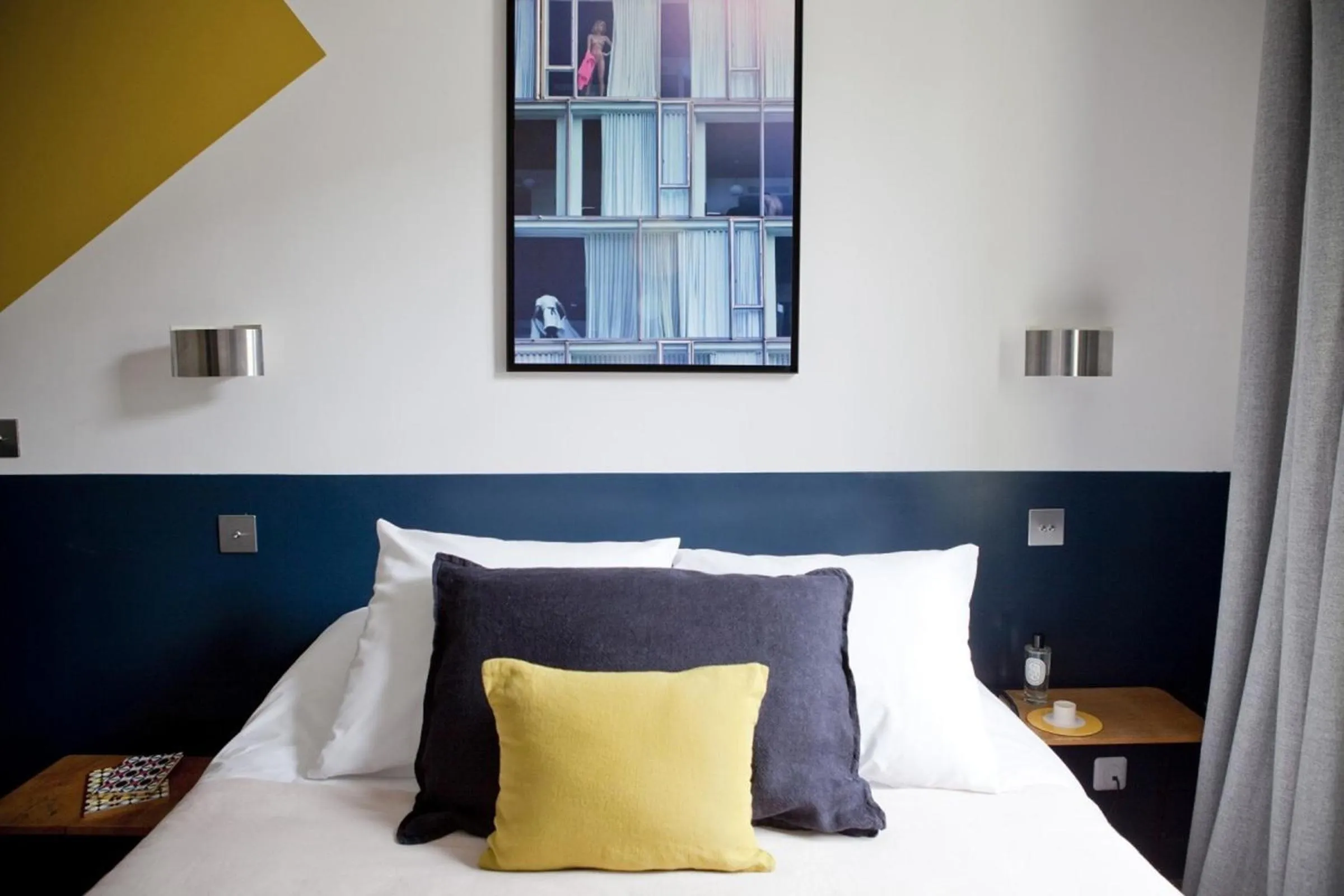 Bed in Hôtel Henriette