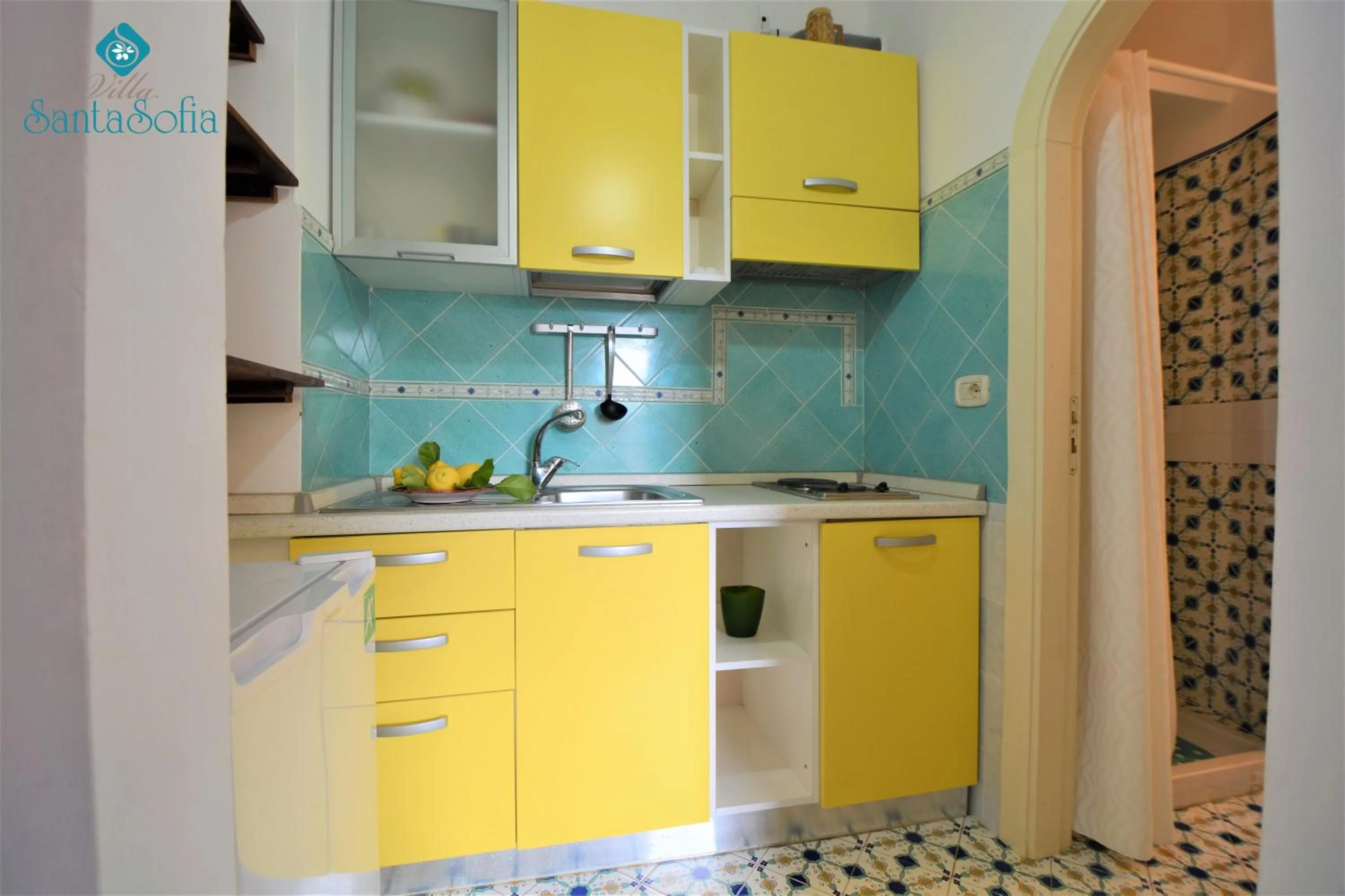 Kitchen or kitchenette in Villa Santa Sofia