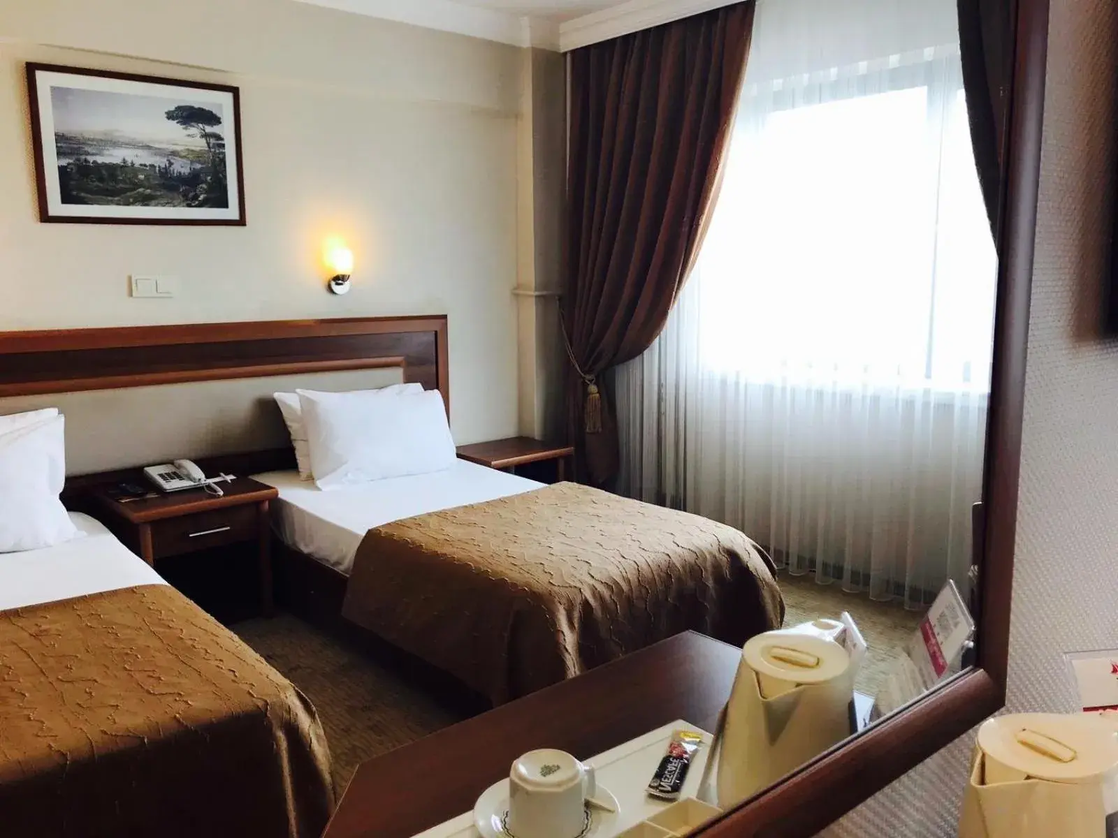 Bed in Hotel Villa Marina Bed in Hotel Villa Marina