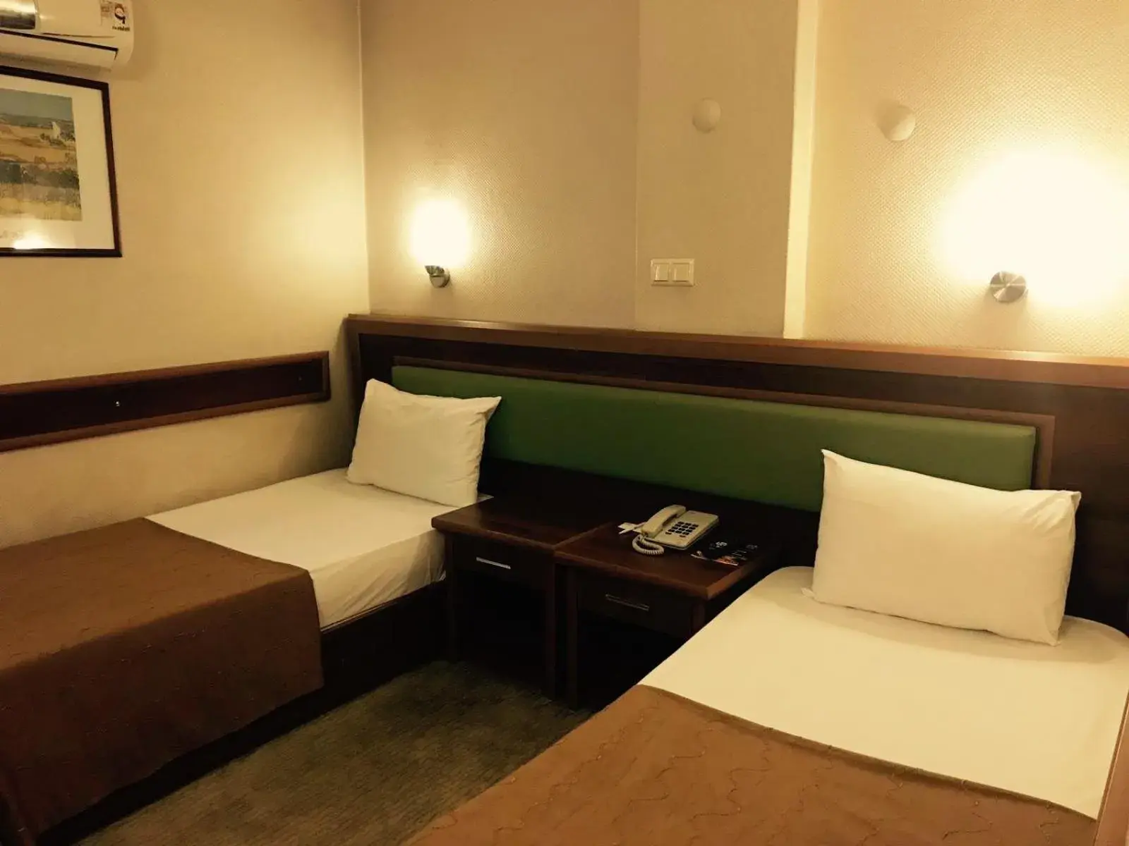 Bed in Hotel Villa Marina Bed in Hotel Villa Marina