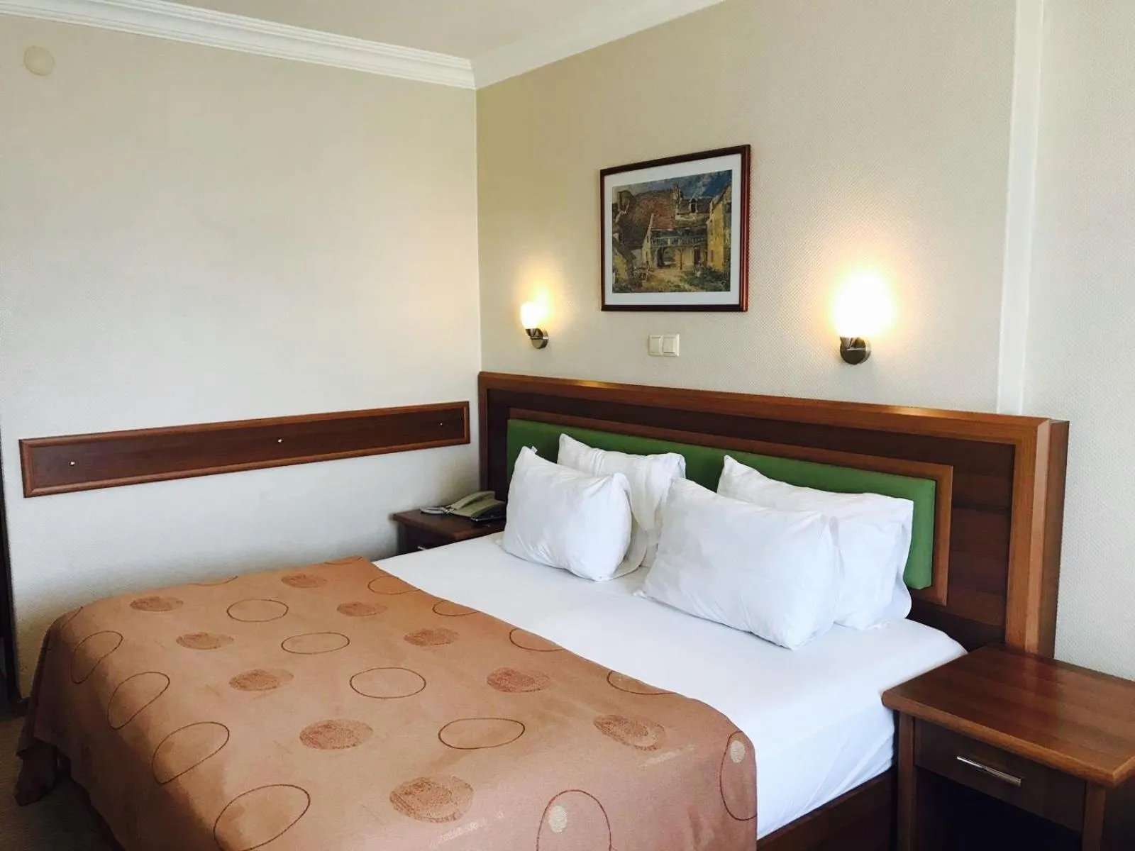 Bed in Hotel Villa Marina