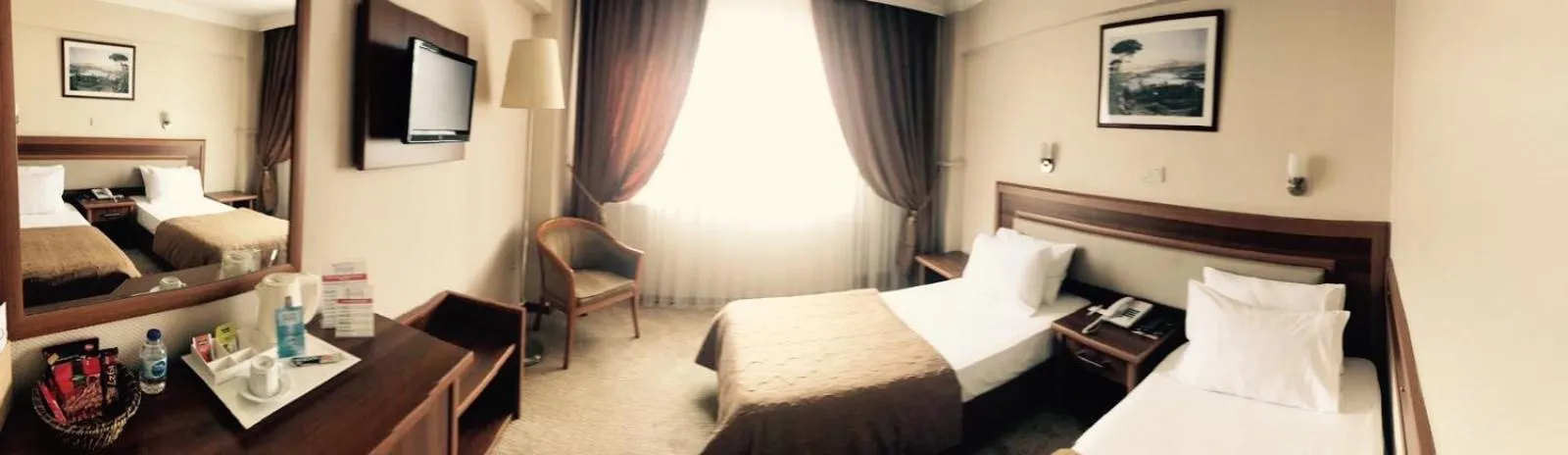 Bed in Hotel Villa Marina