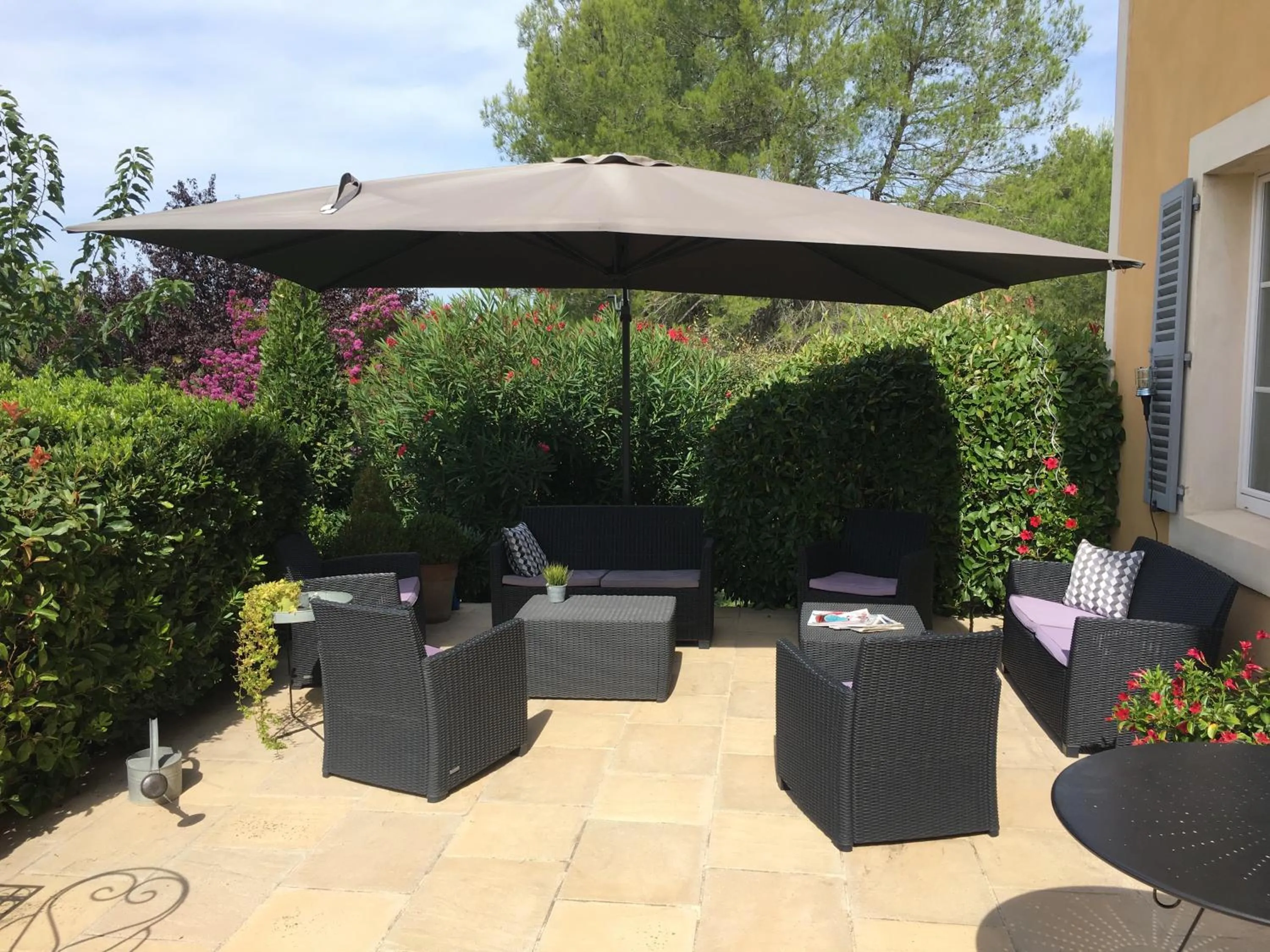 Patio in La Bastide Tara