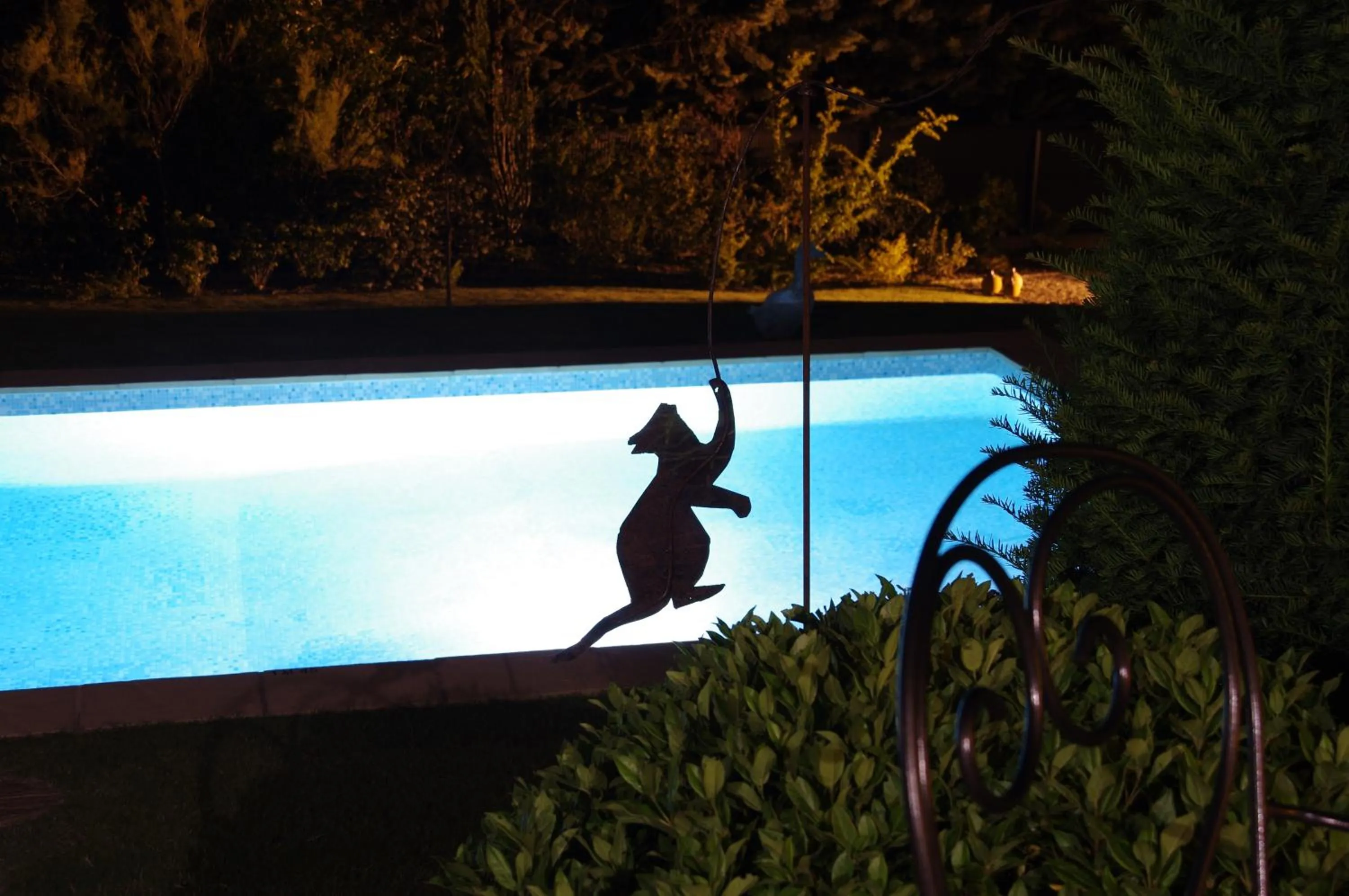 Decorative detail in La Bastide Tara