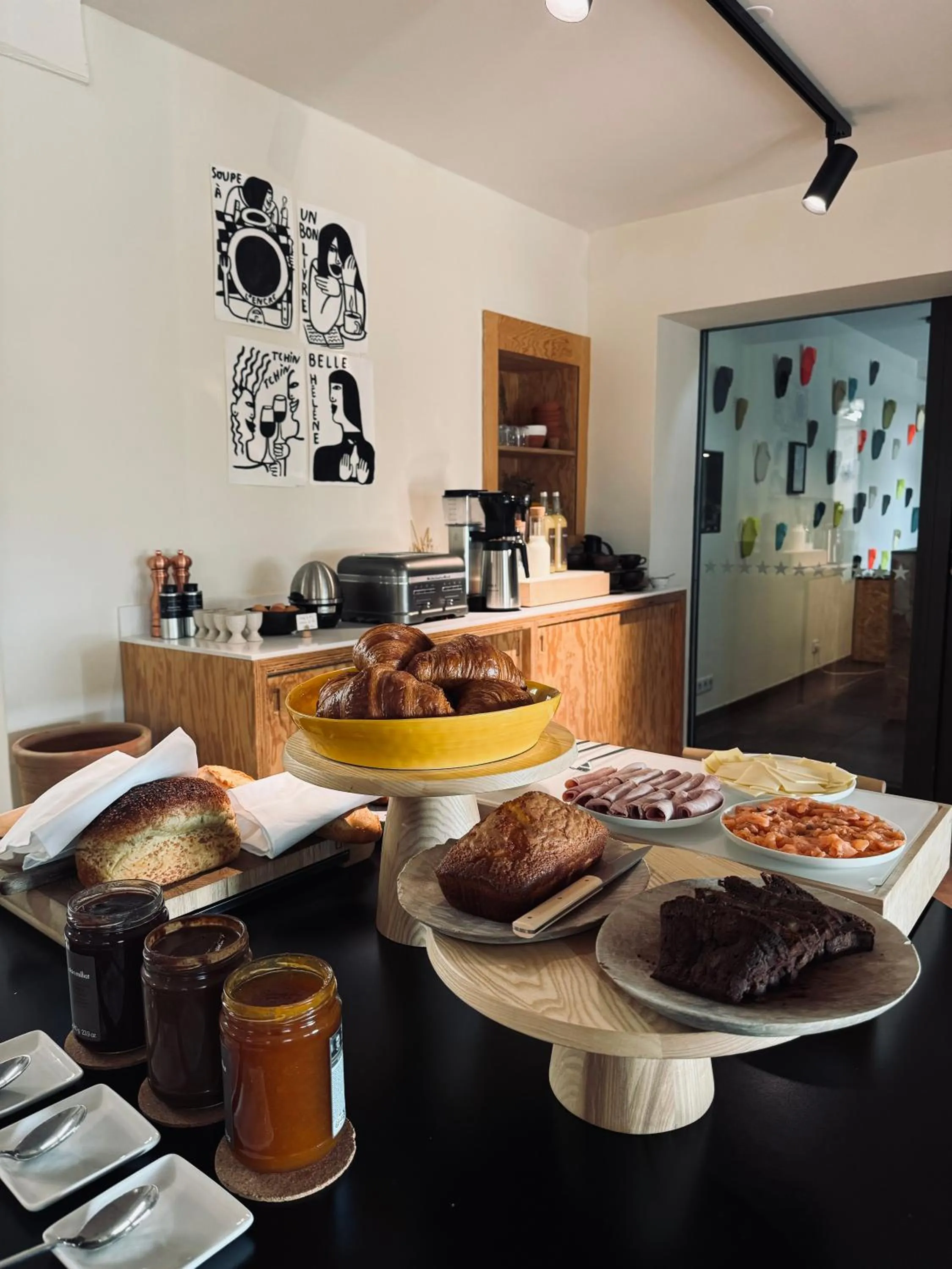 Breakfast in Le Relais de Saint de Ser