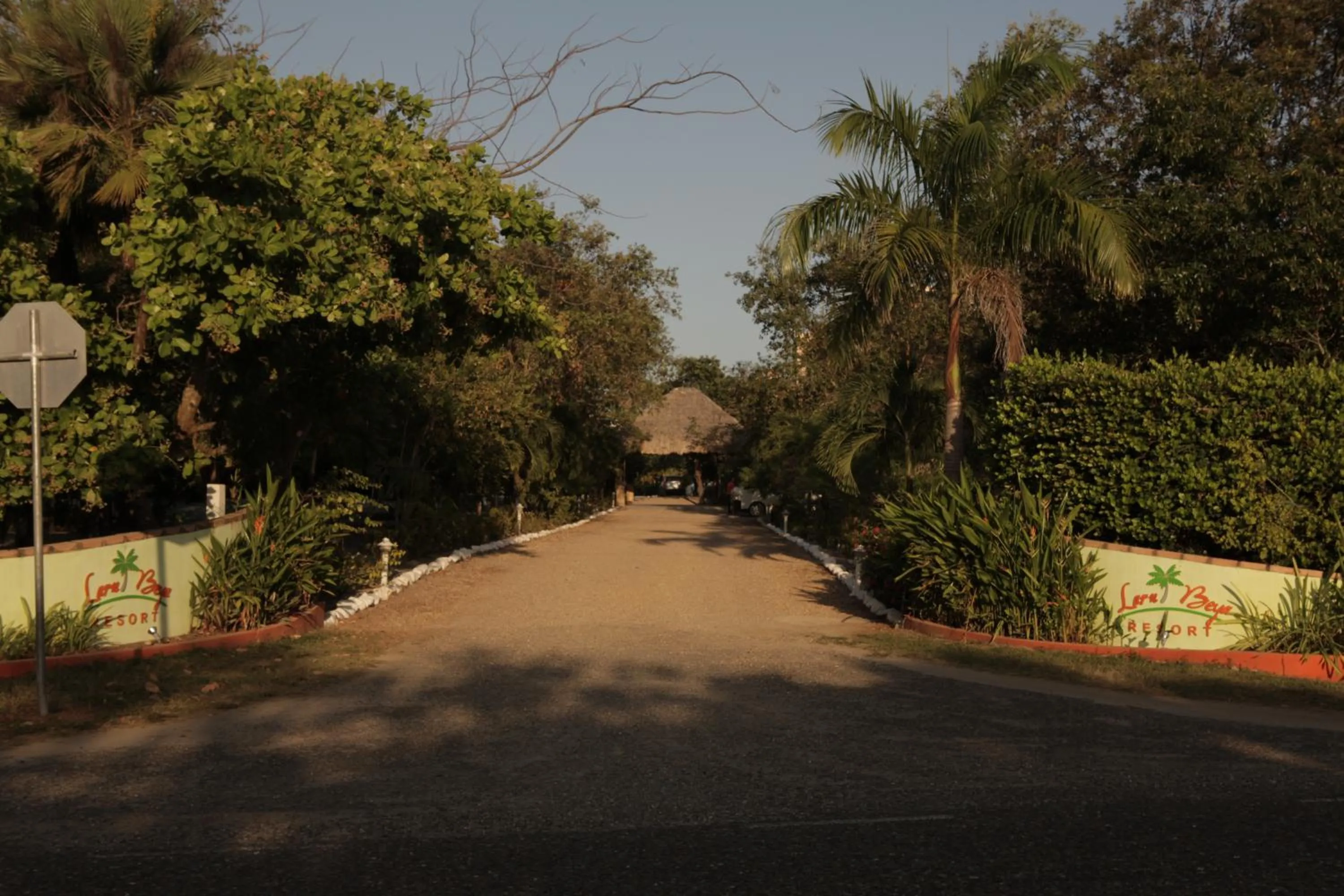 Street view in Laru Beya Resort