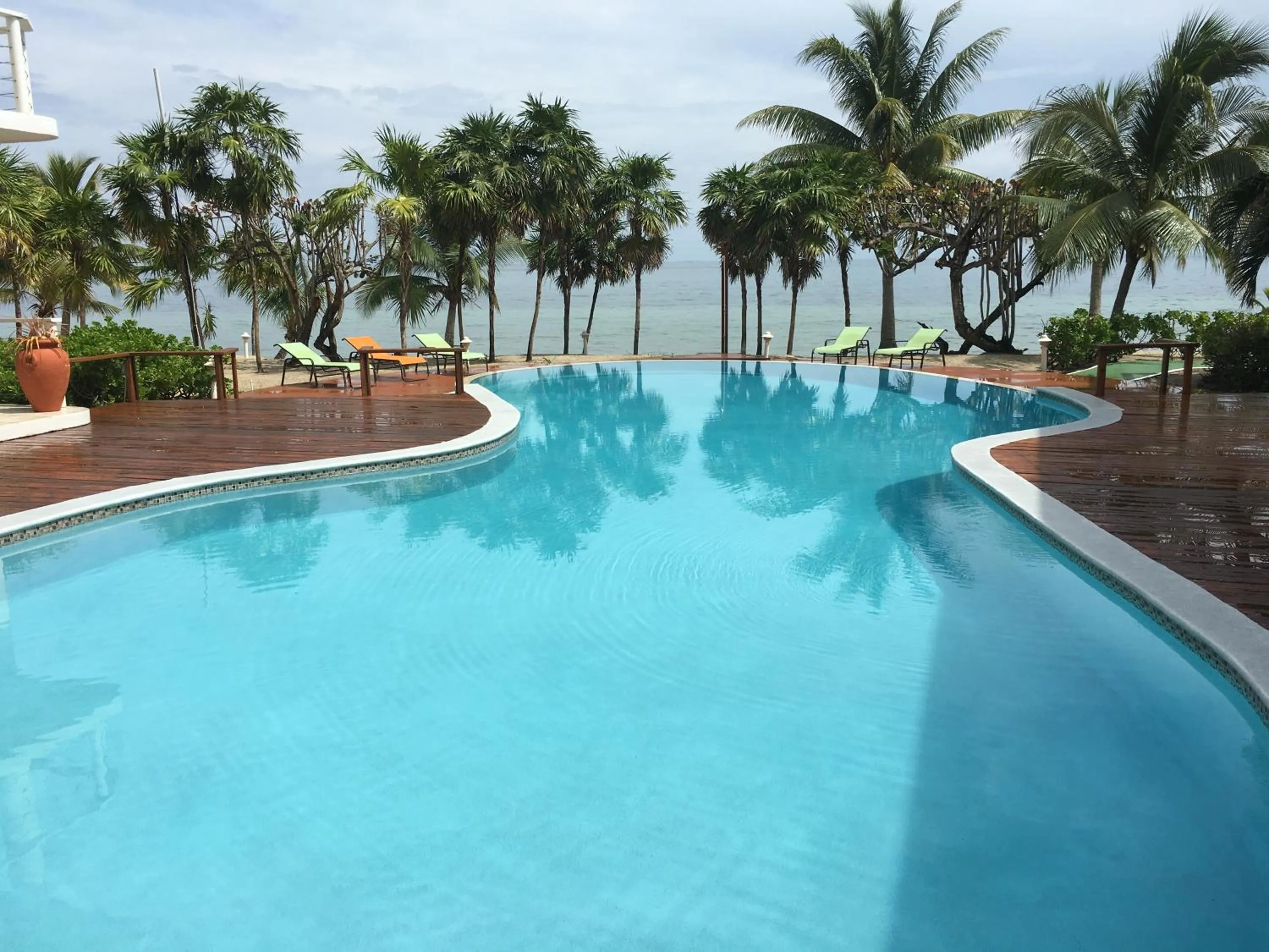 Pool view in Laru Beya Resort