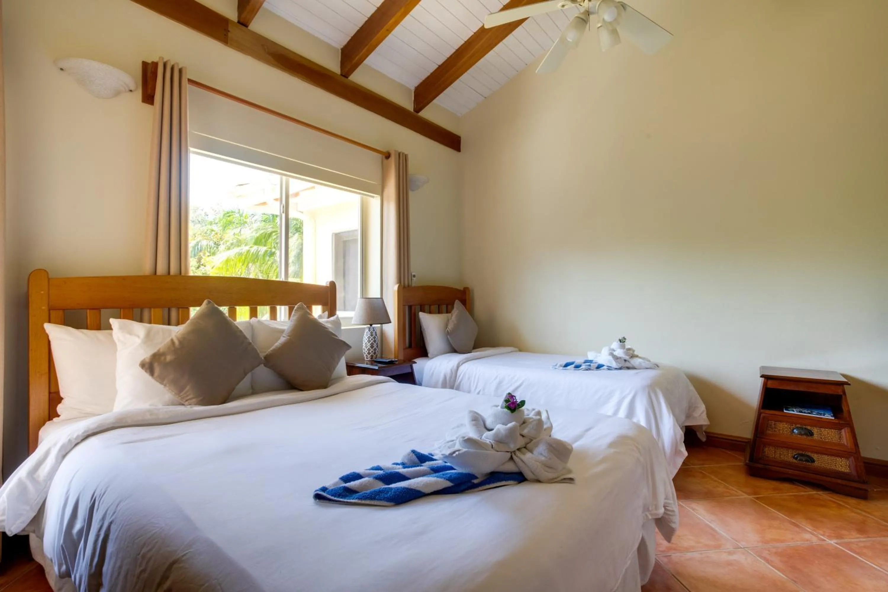 Bed in Laru Beya Resort