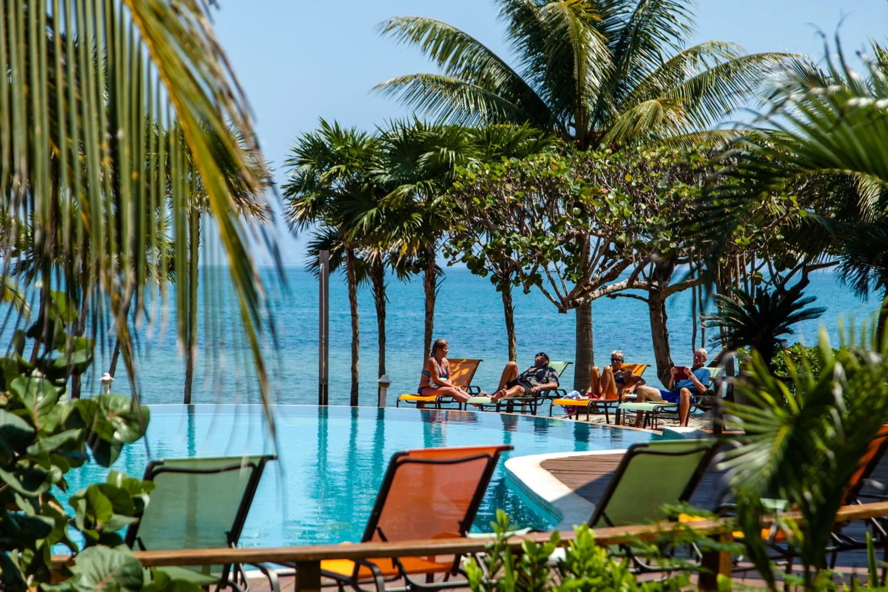 Pool view in Laru Beya Resort