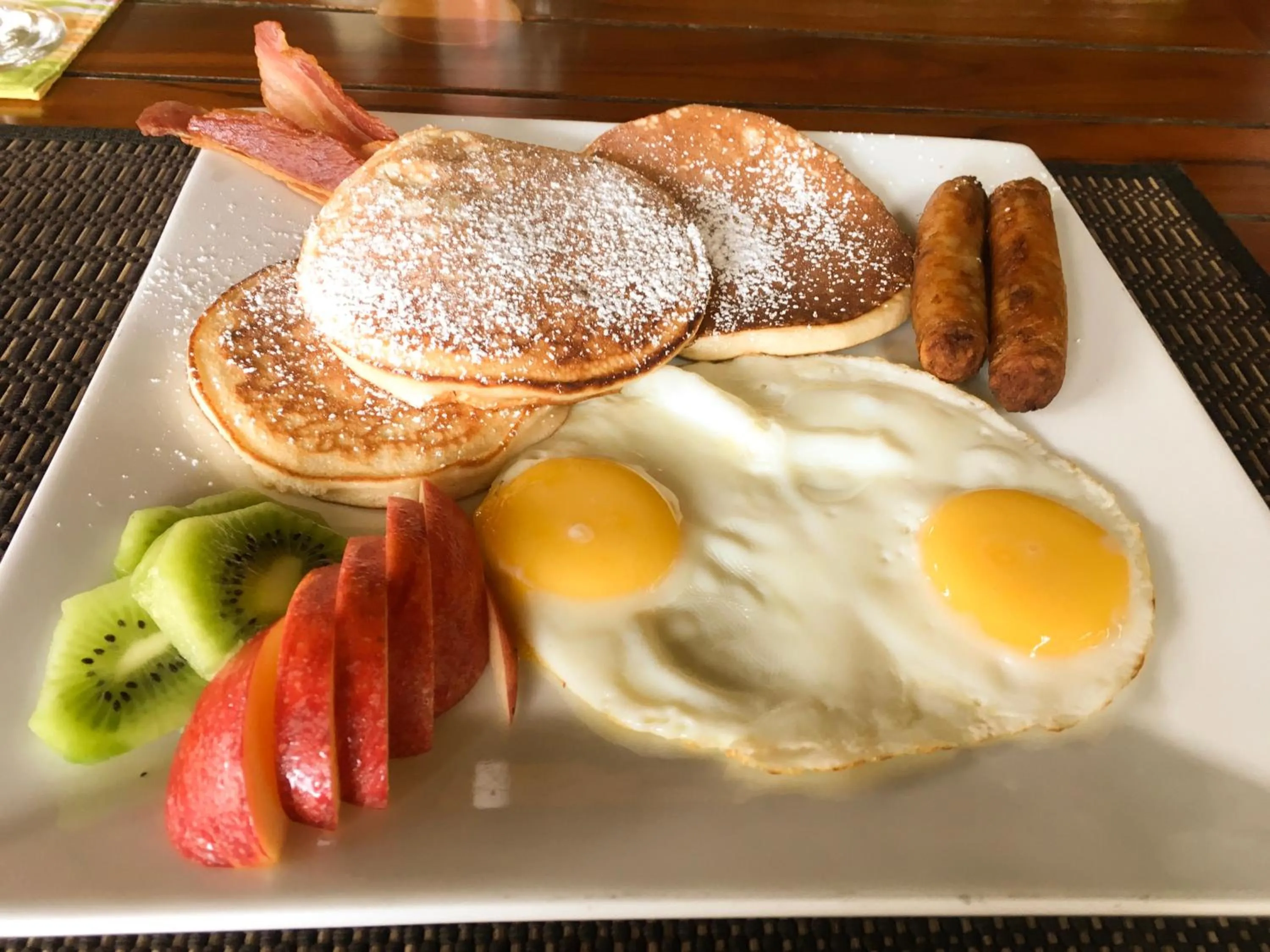 American breakfast in Laru Beya Resort
