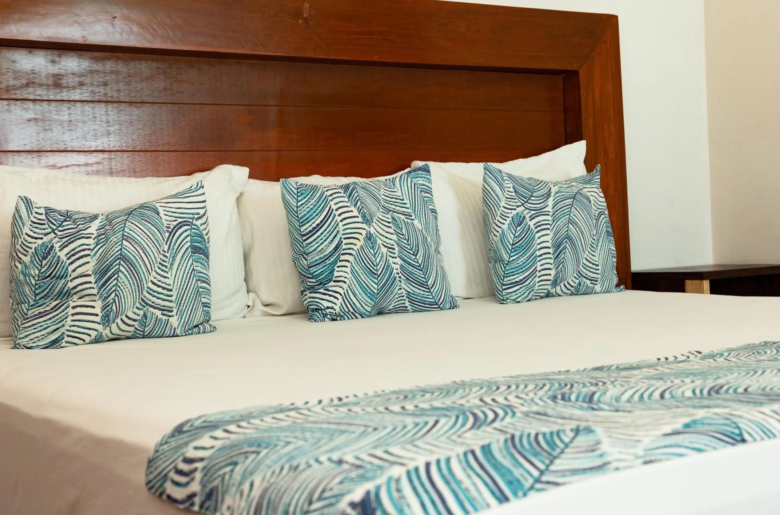 Bed in Aquastar Unique Hotel & Apartments Mahahual