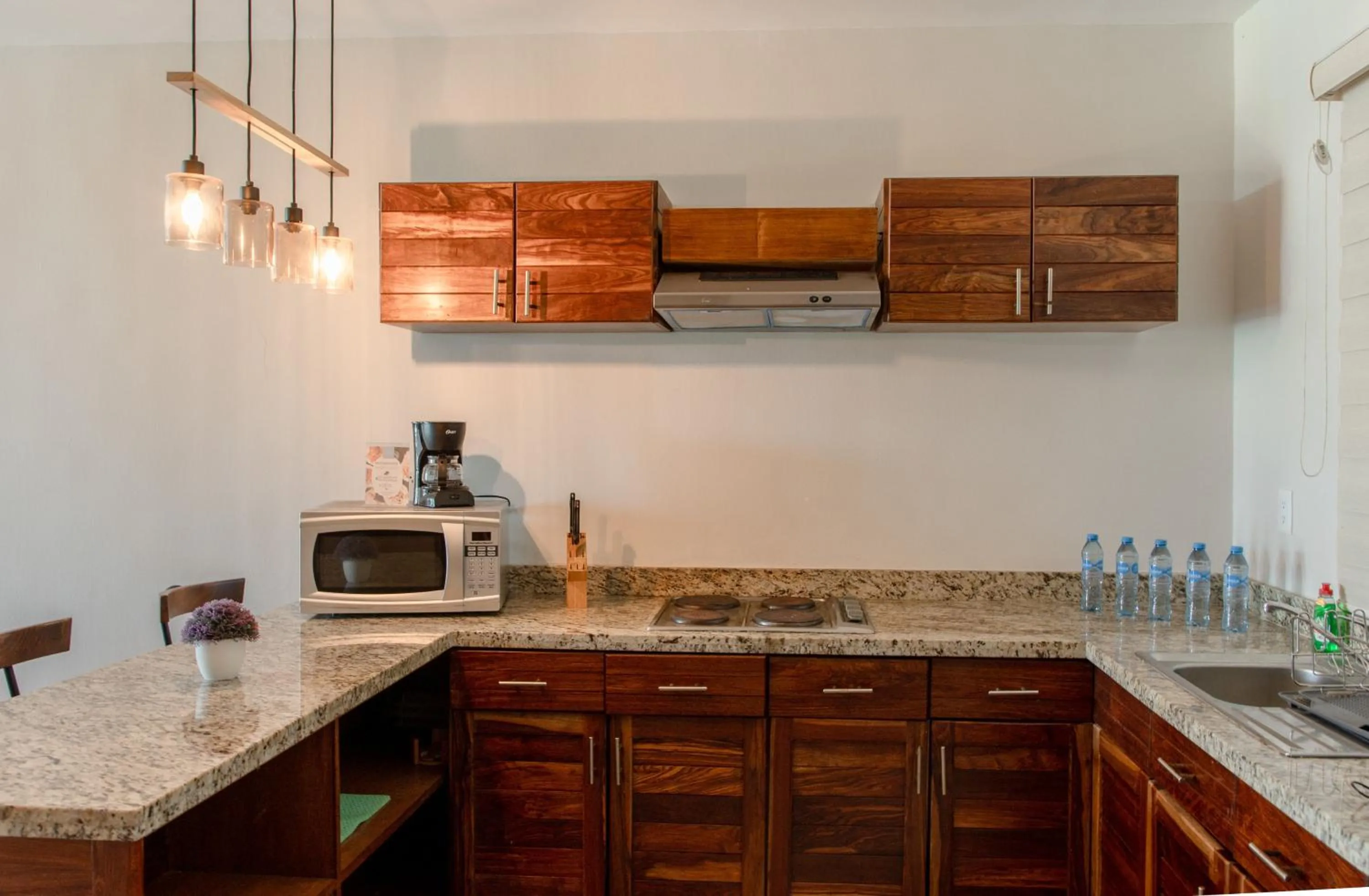 kitchen in Aquastar Unique Hotel & Apartments Mahahual