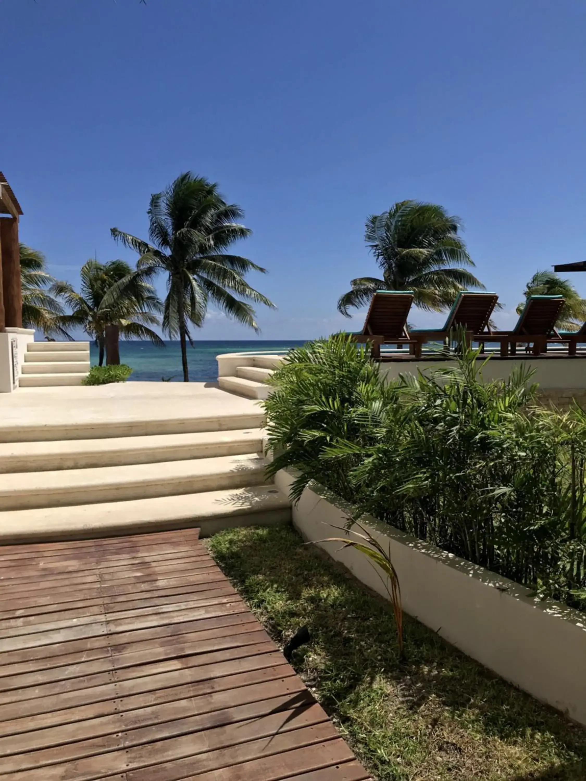 Sea view in Aquastar Unique Hotel & Apartments Mahahual Sea view in Aquastar Unique Hotel & Apartments Mahahual