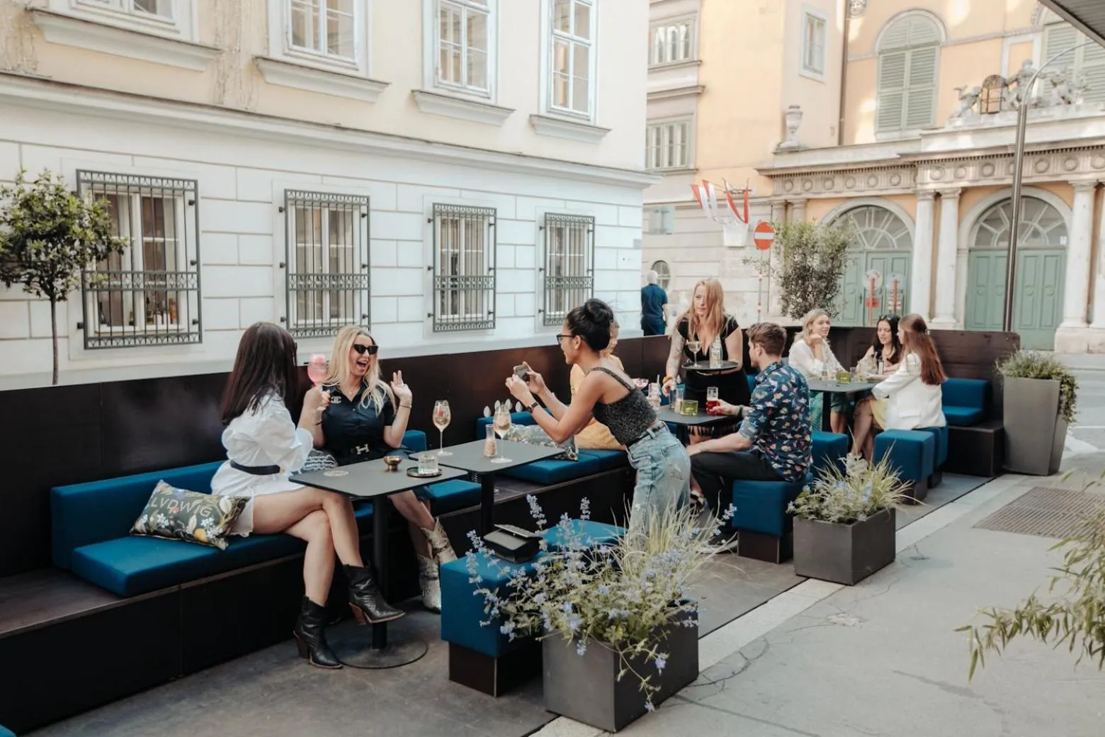 Balcony/Terrace in Hotel Beethoven Wien