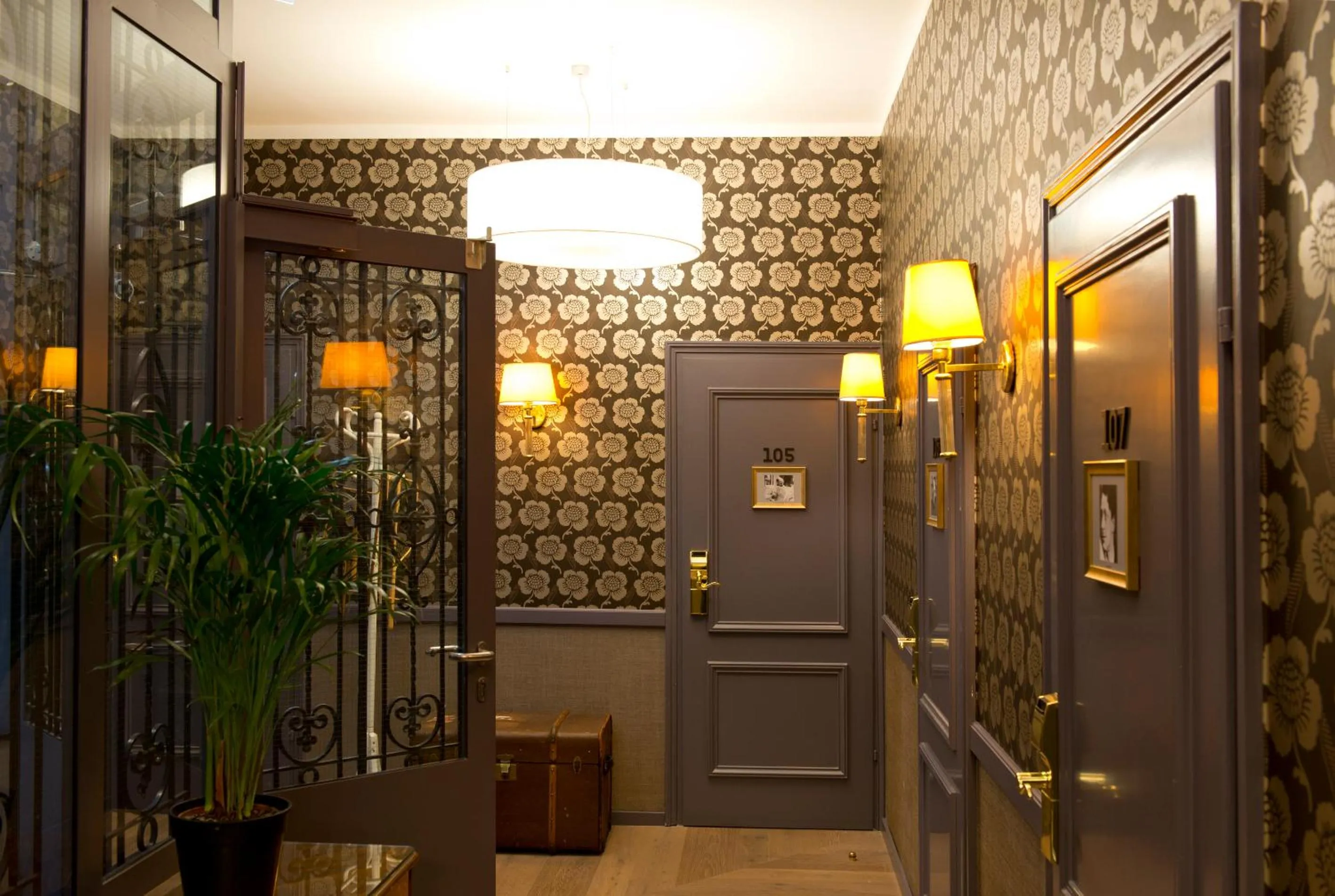 Decorative detail in Hotel Beethoven Wien