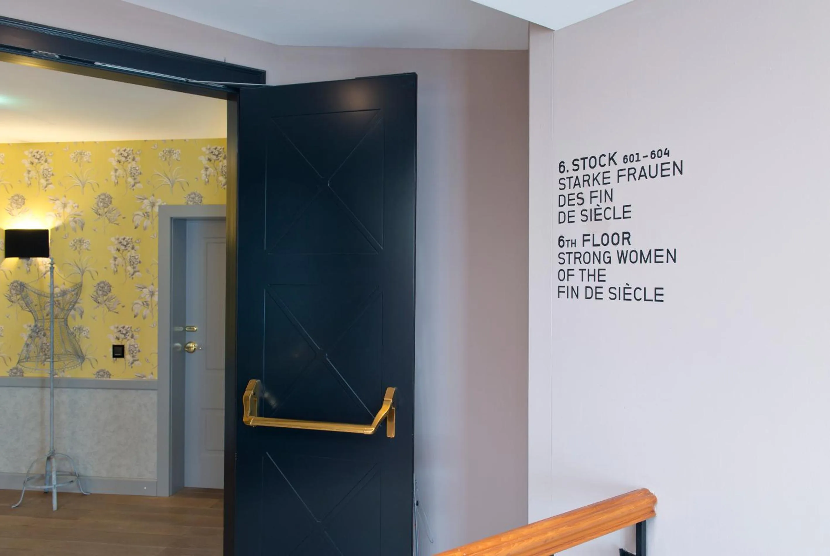 Decorative detail in Hotel Beethoven Wien