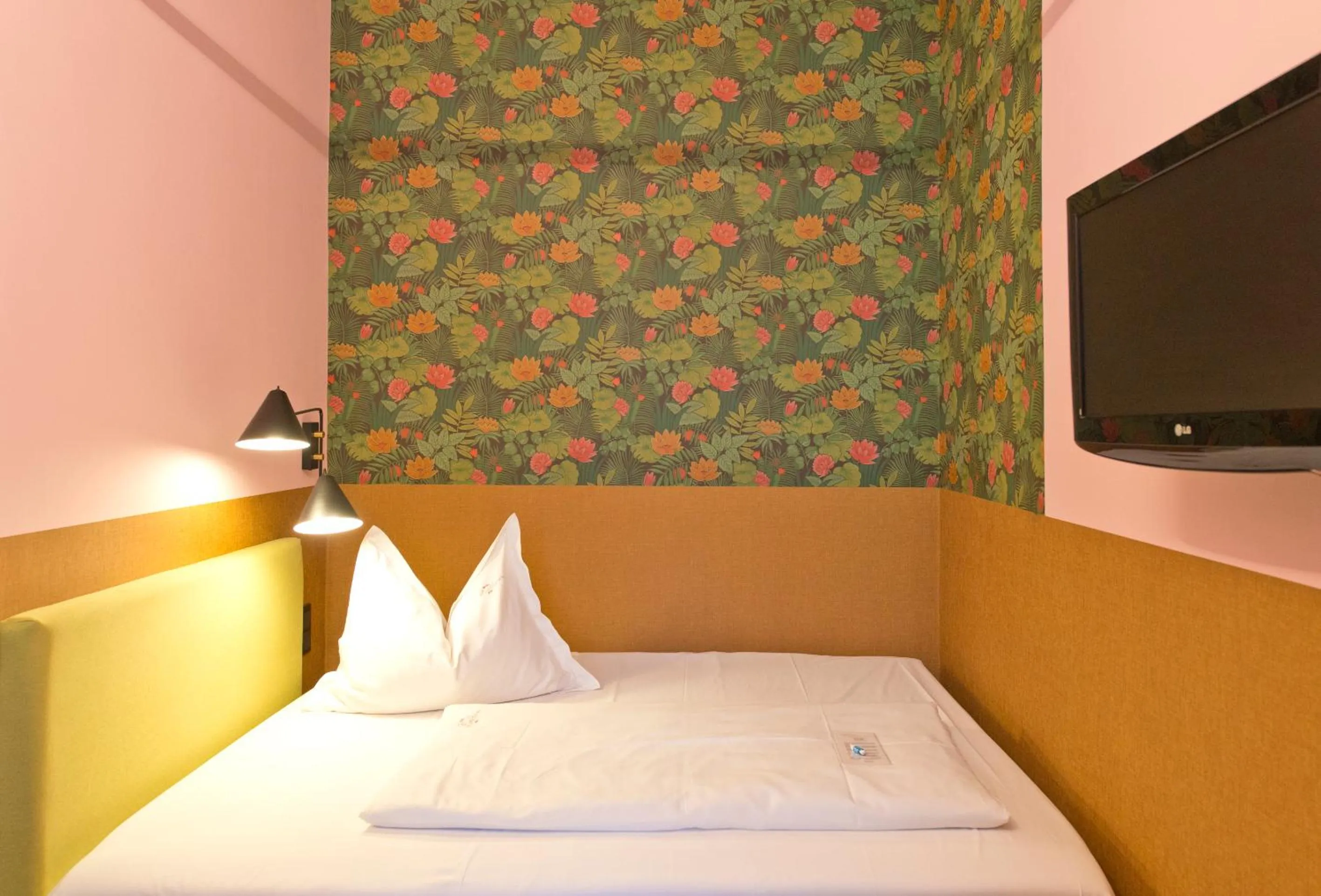 Bed in Hotel Beethoven Wien