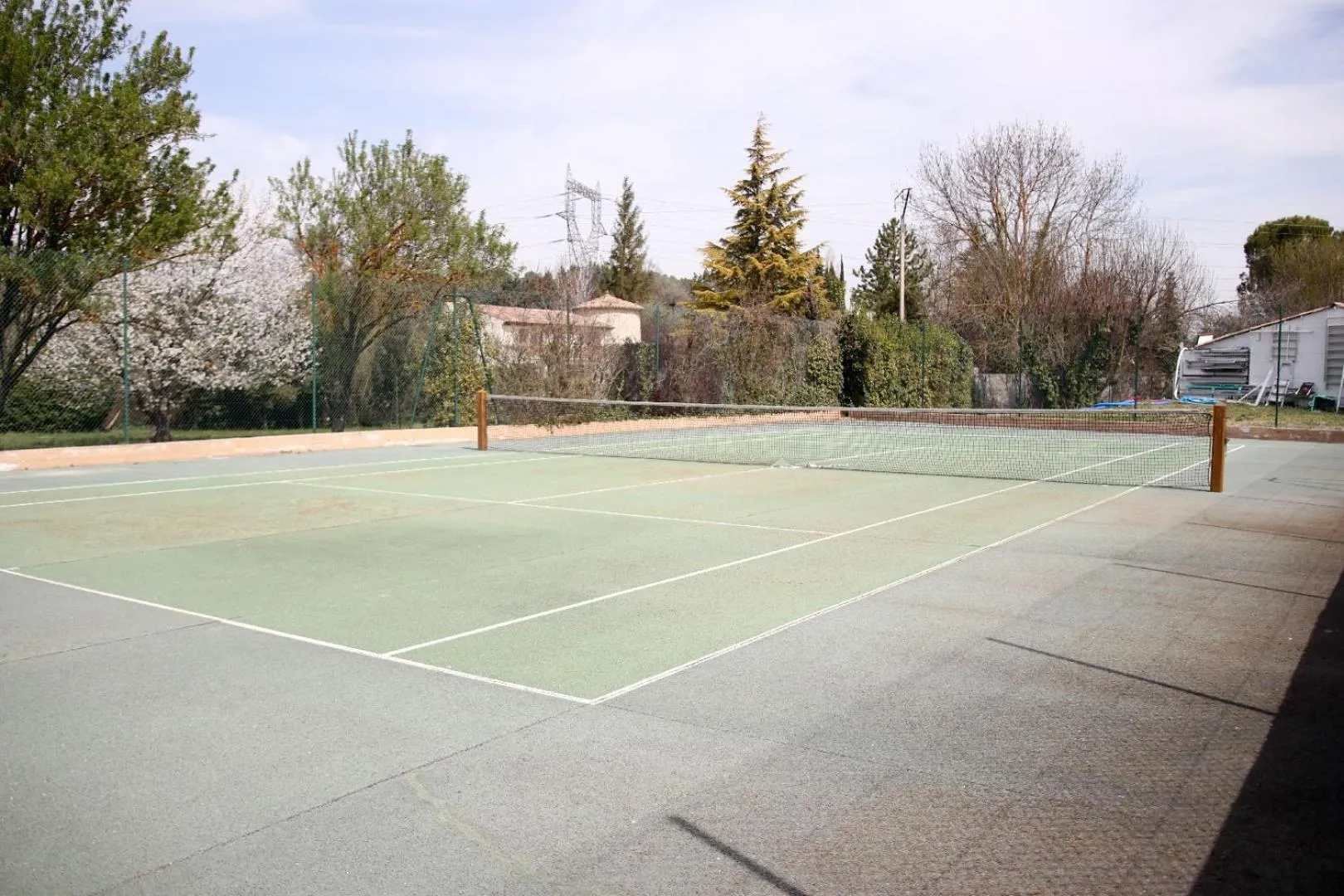Tennis court in La Milane