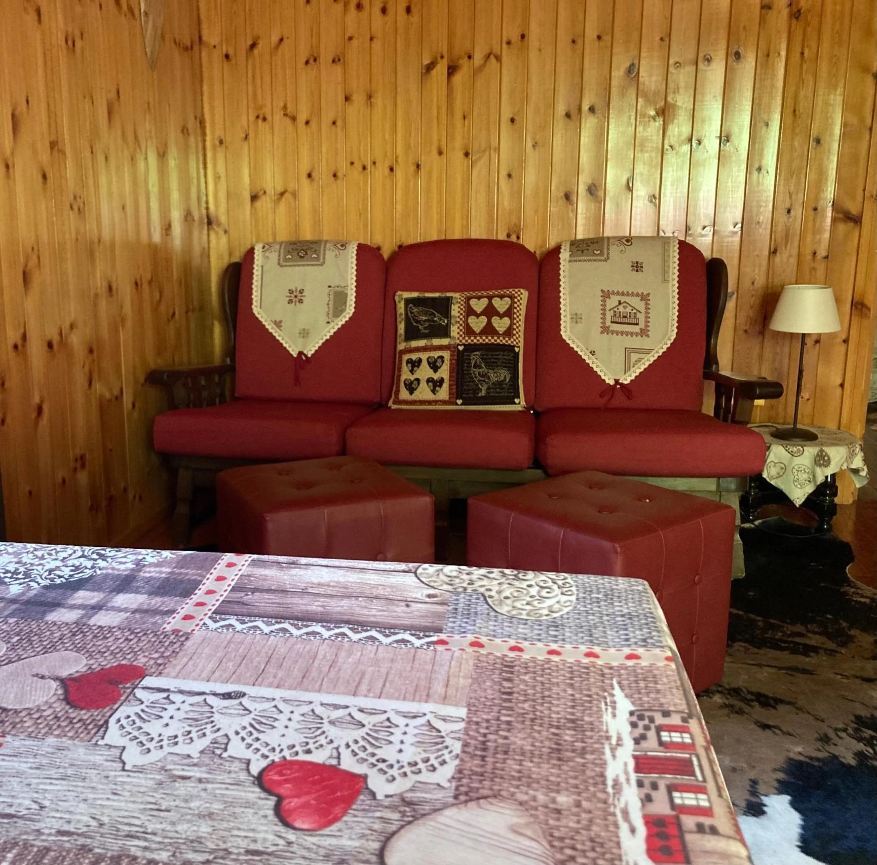 Living room in B&B Maison Vallomy