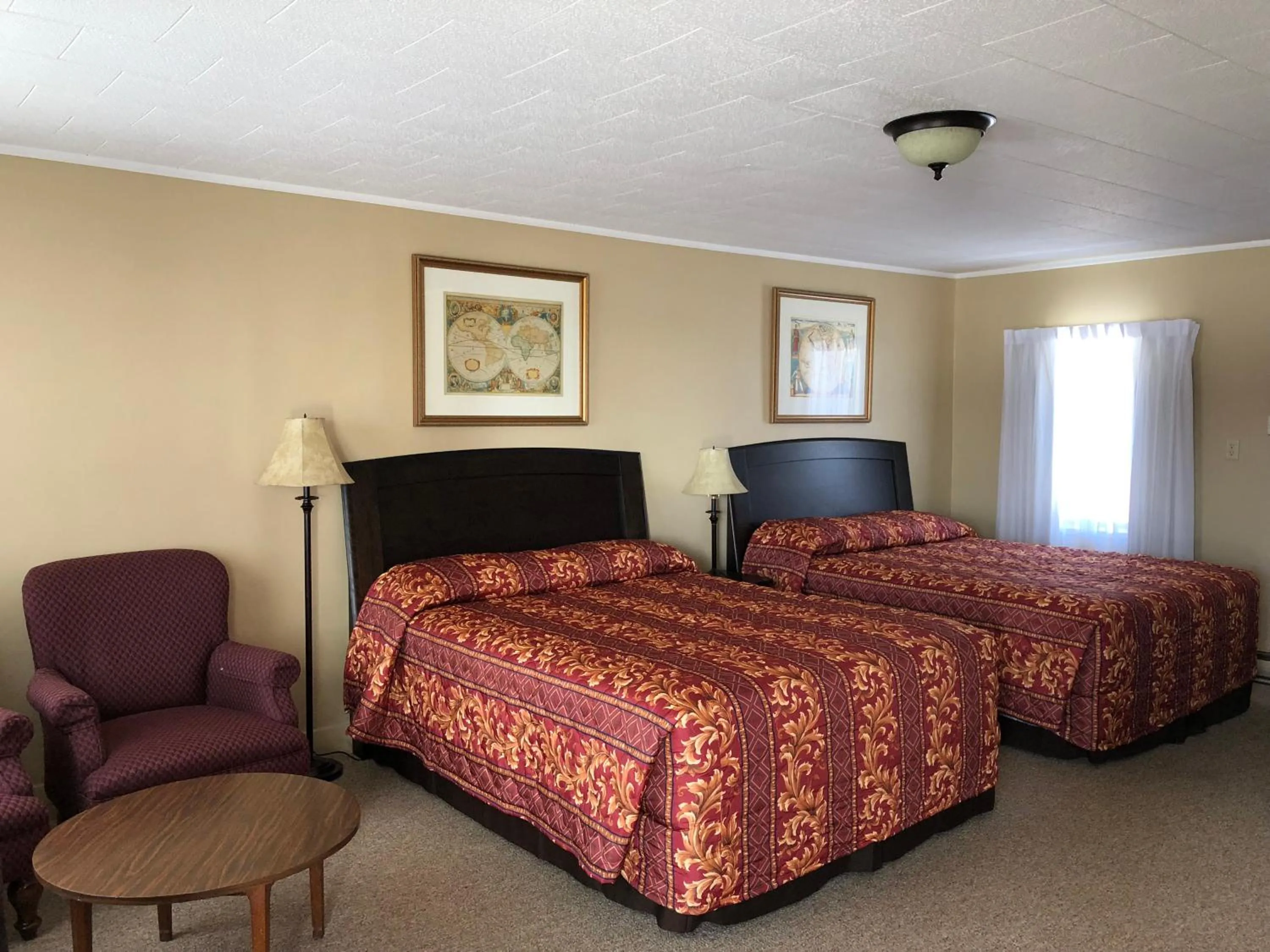 Bedroom, Bed in Dunlop Motel