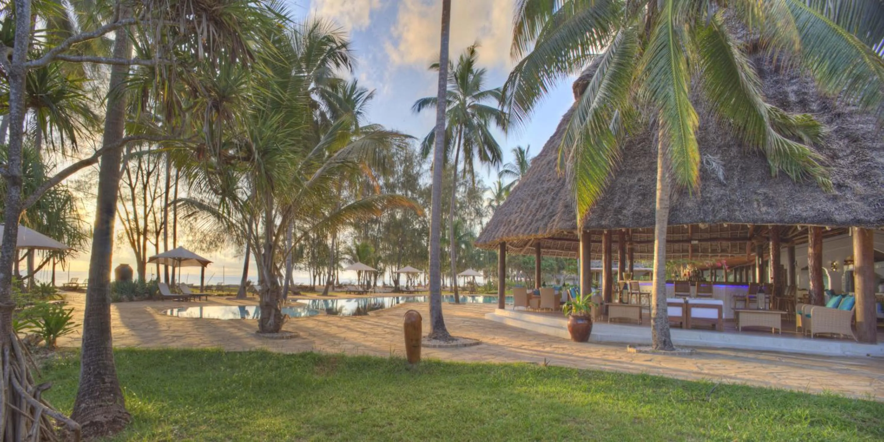 Pool view in Bluebay Beach Resort & Spa