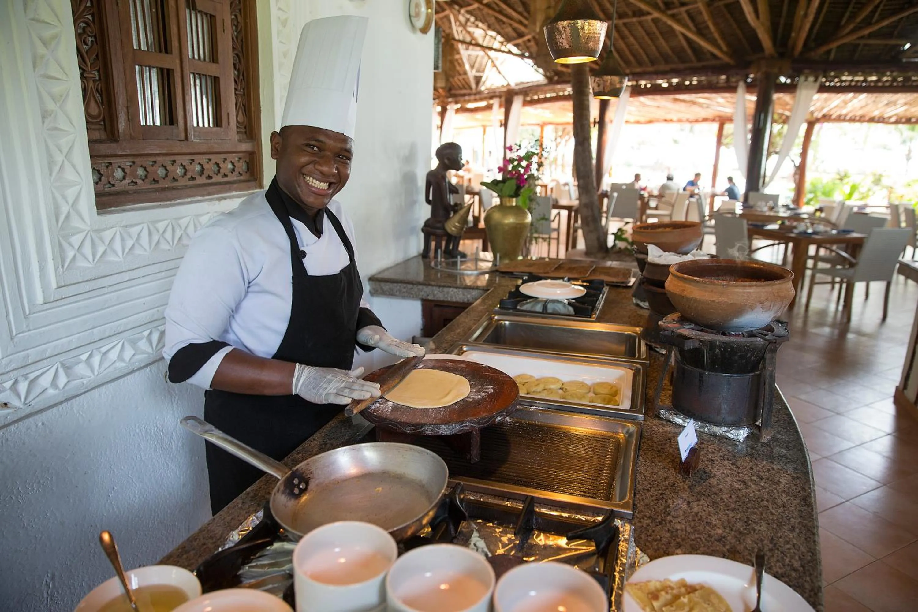 Breakfast in Bluebay Beach Resort & Spa