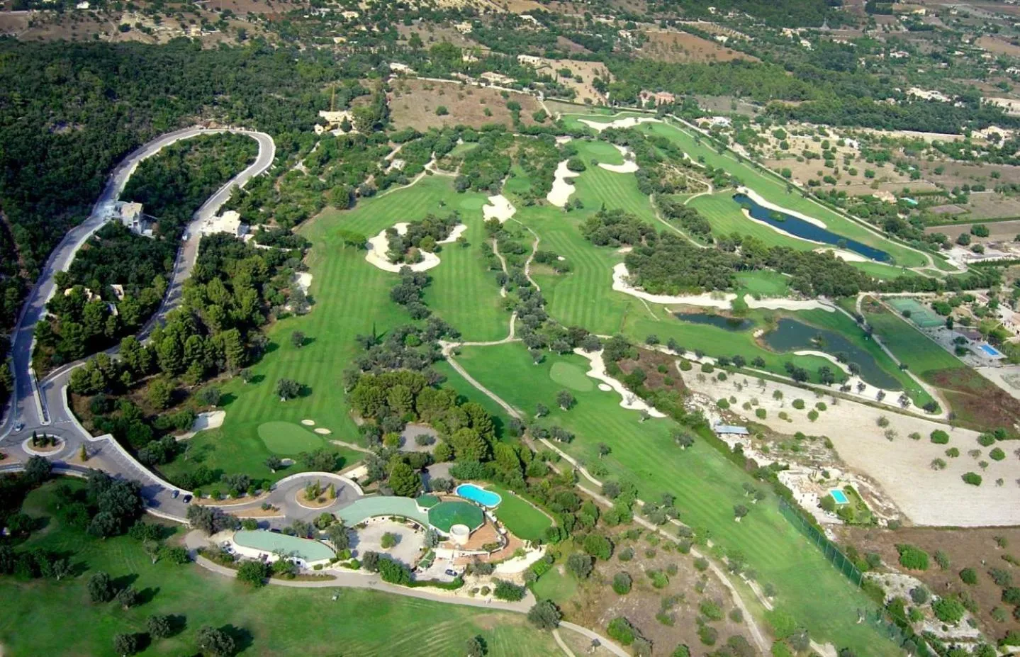 Golfcourse in Hotel Llenaire