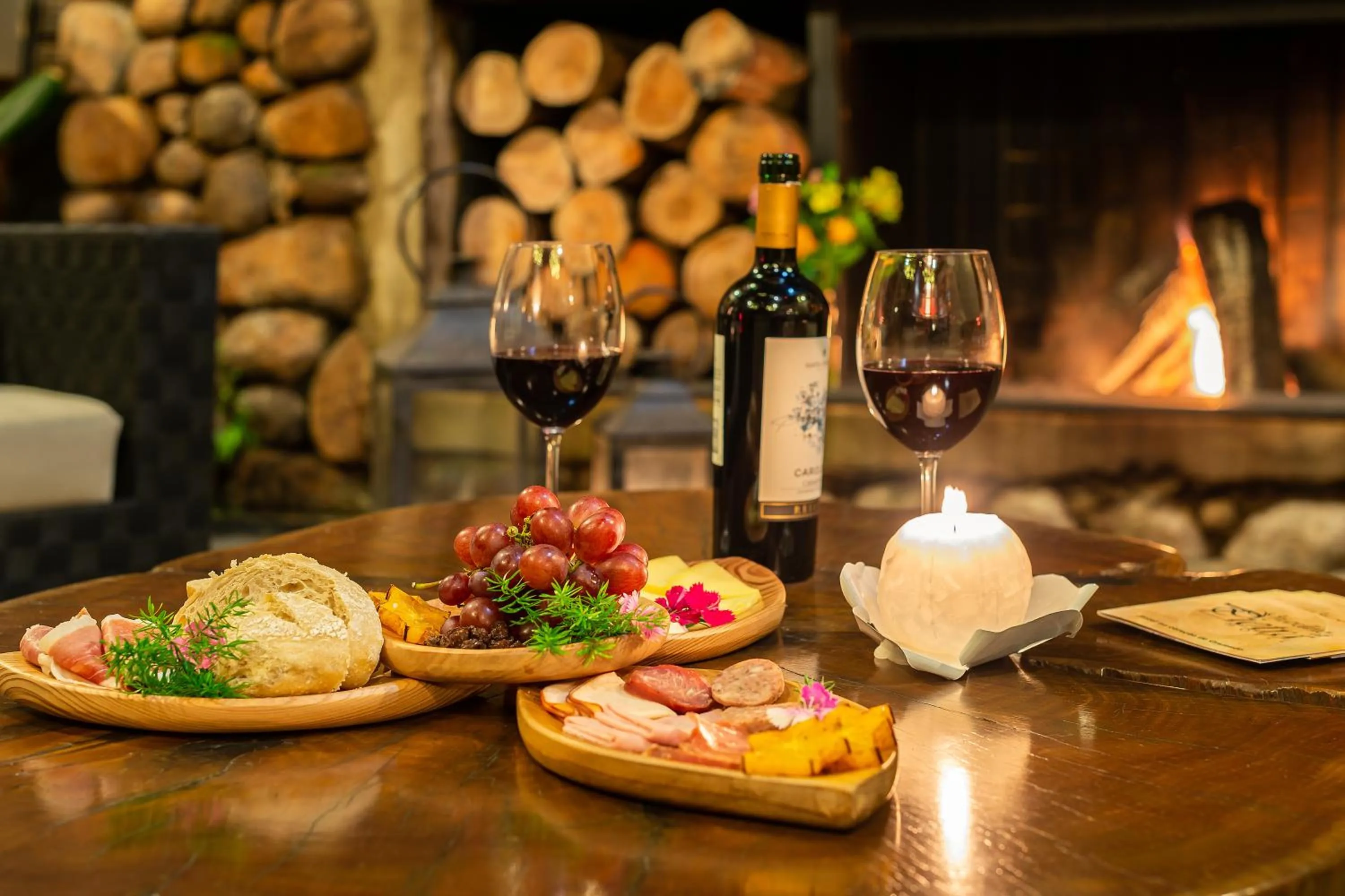 Food and drinks in Hotel Giardino Di Pietra