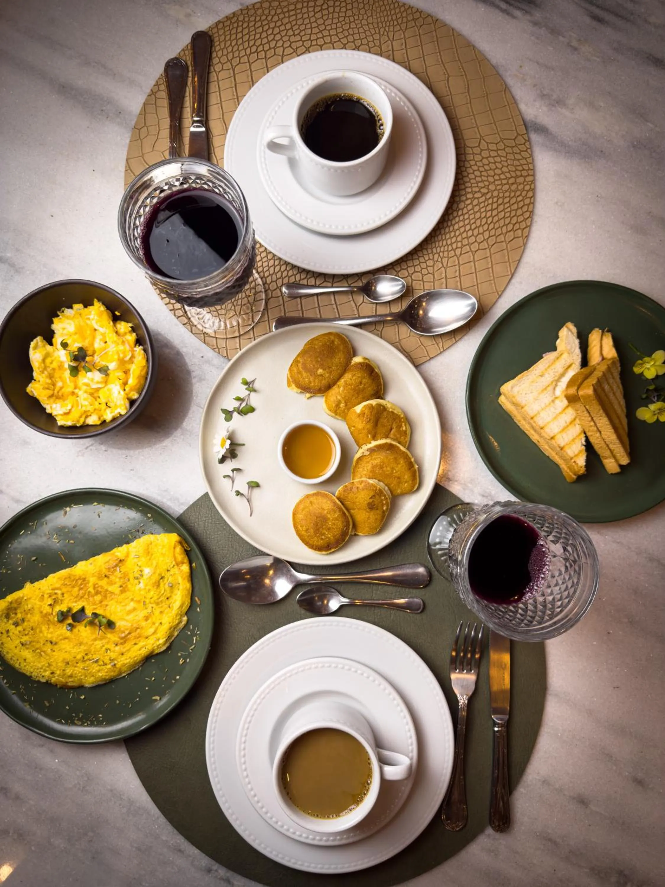 Breakfast in Hotel Giardino Di Pietra