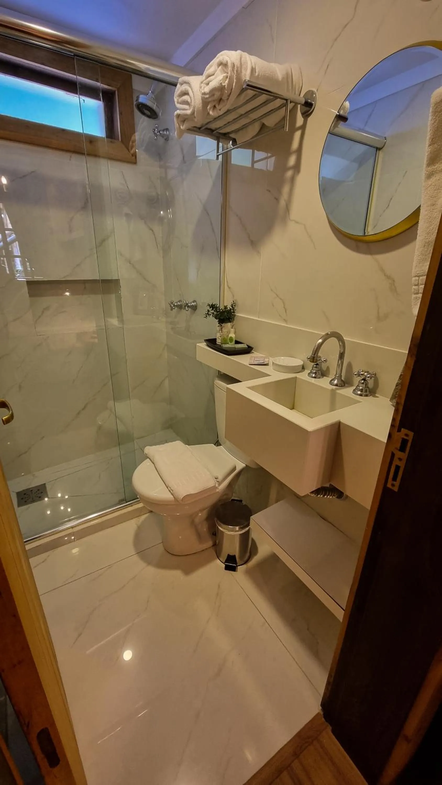 Bathroom in Hotel Giardino Di Pietra