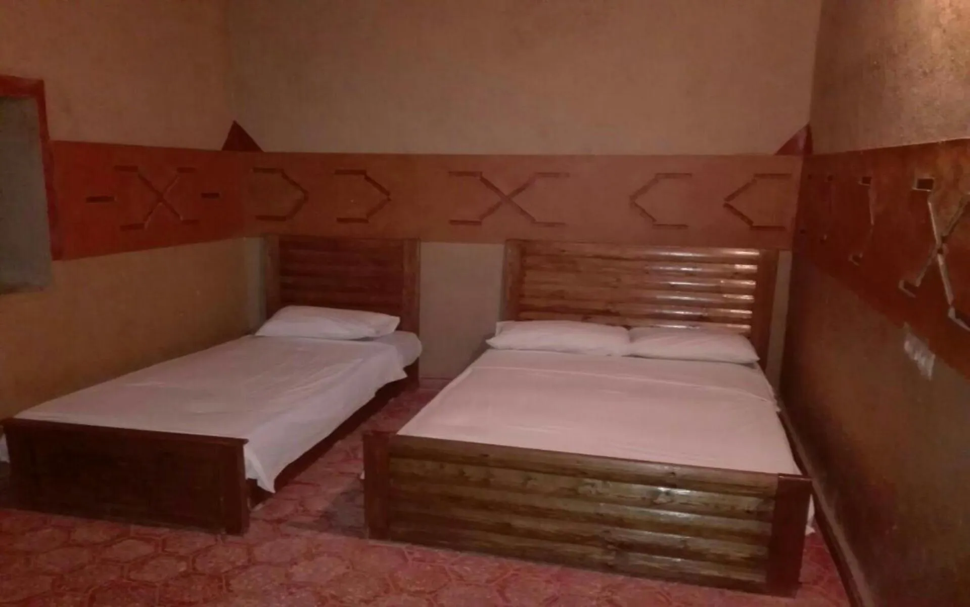 Bed in Kasbah Tamariste