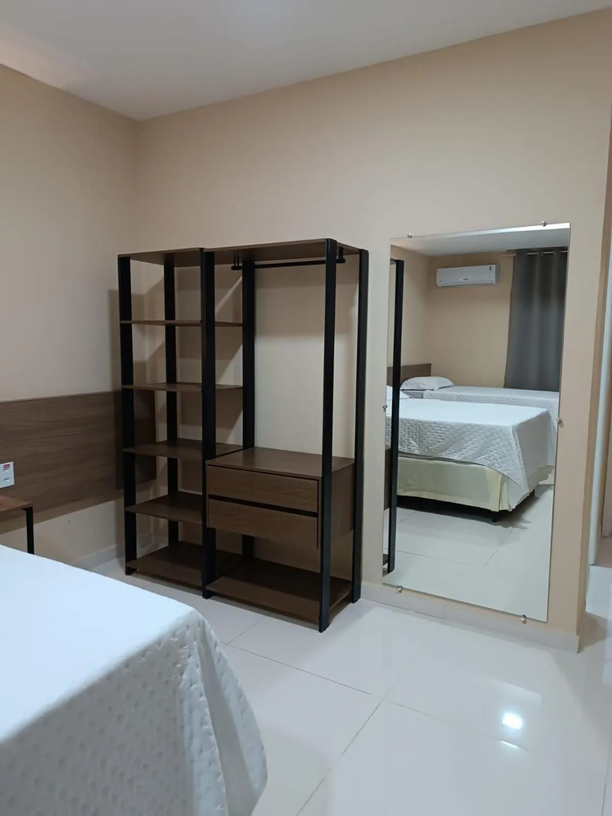 Bed in Hotel do Grande Rio