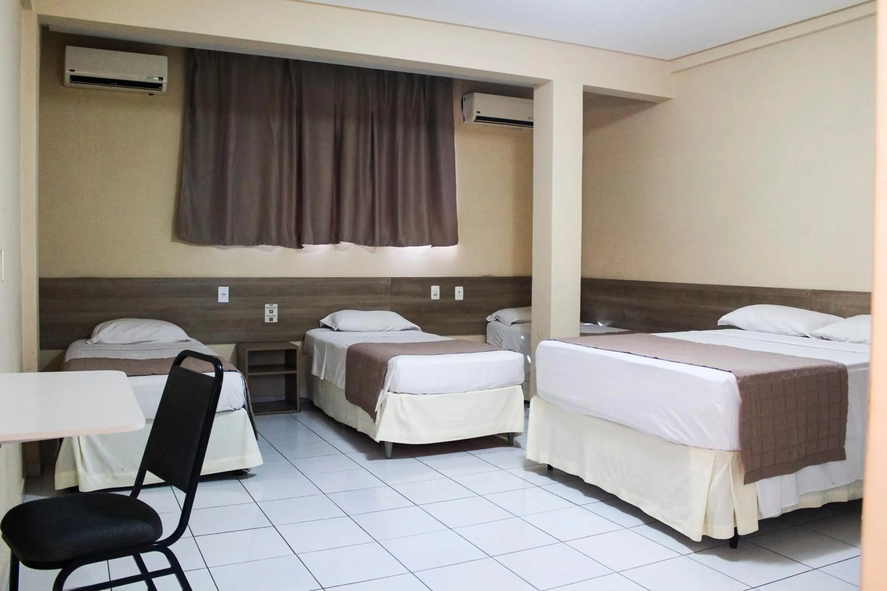 Bed in Hotel do Grande Rio