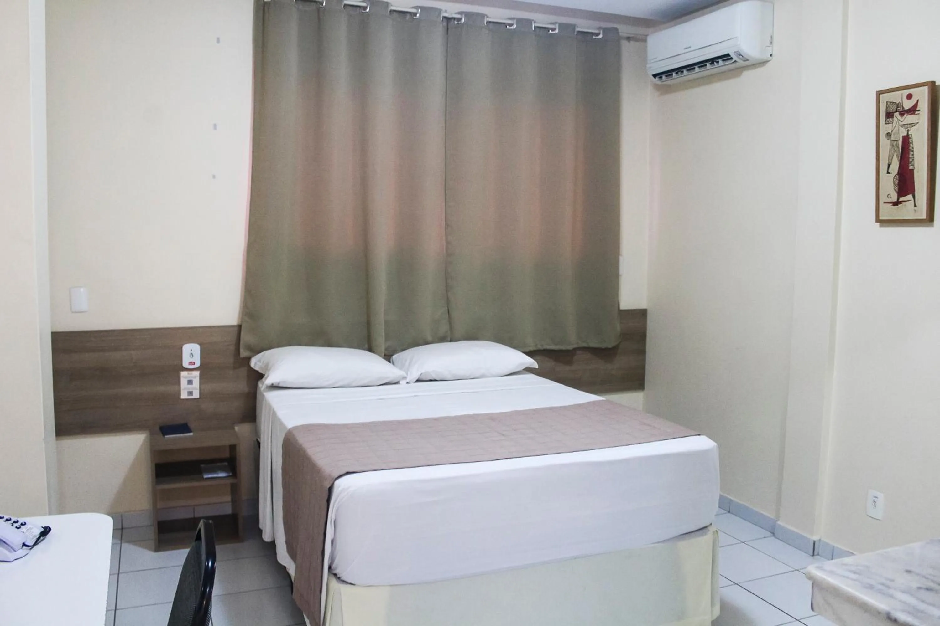 Bed in Hotel do Grande Rio