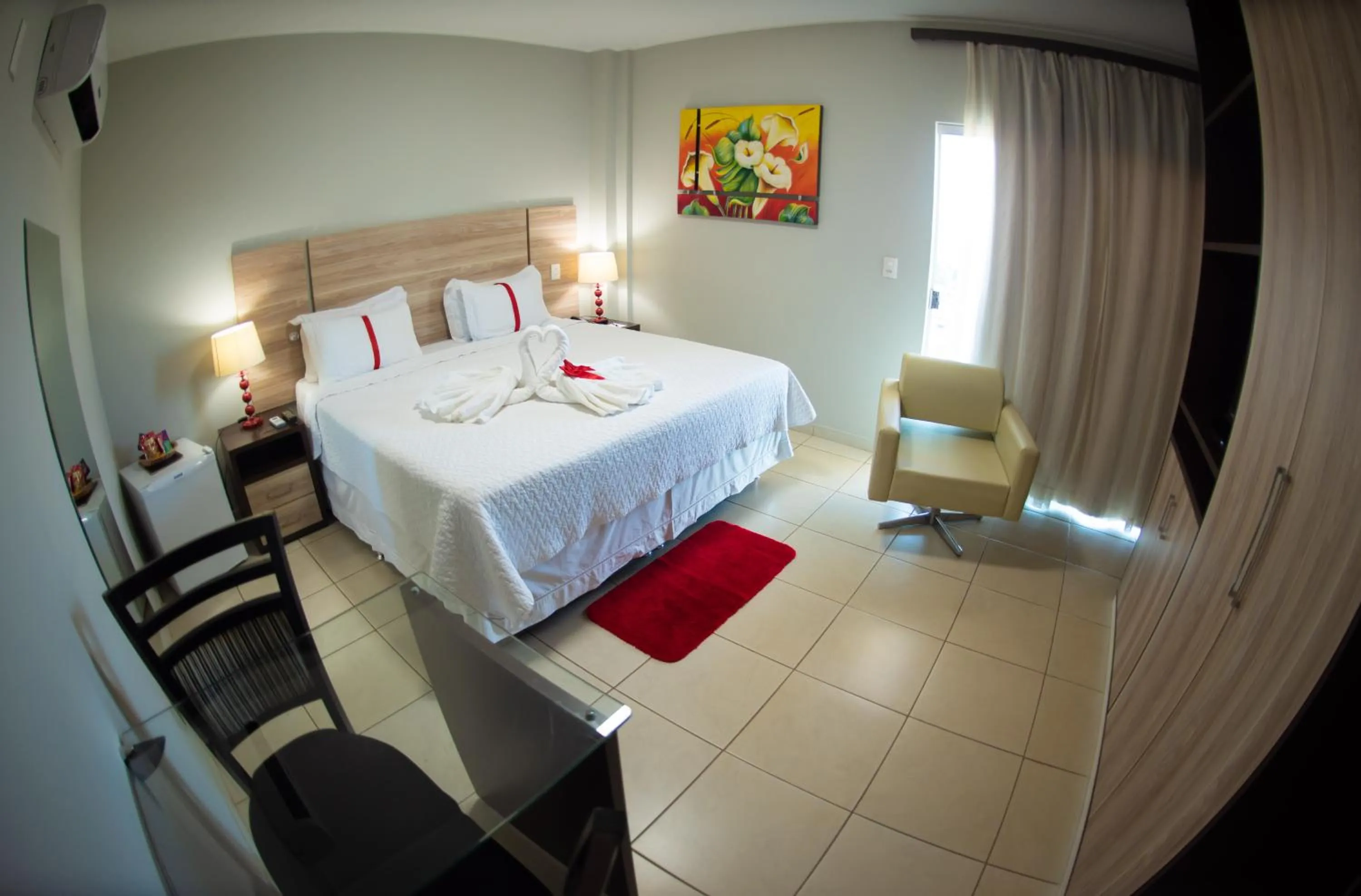 Bed in Hotel Eldorado