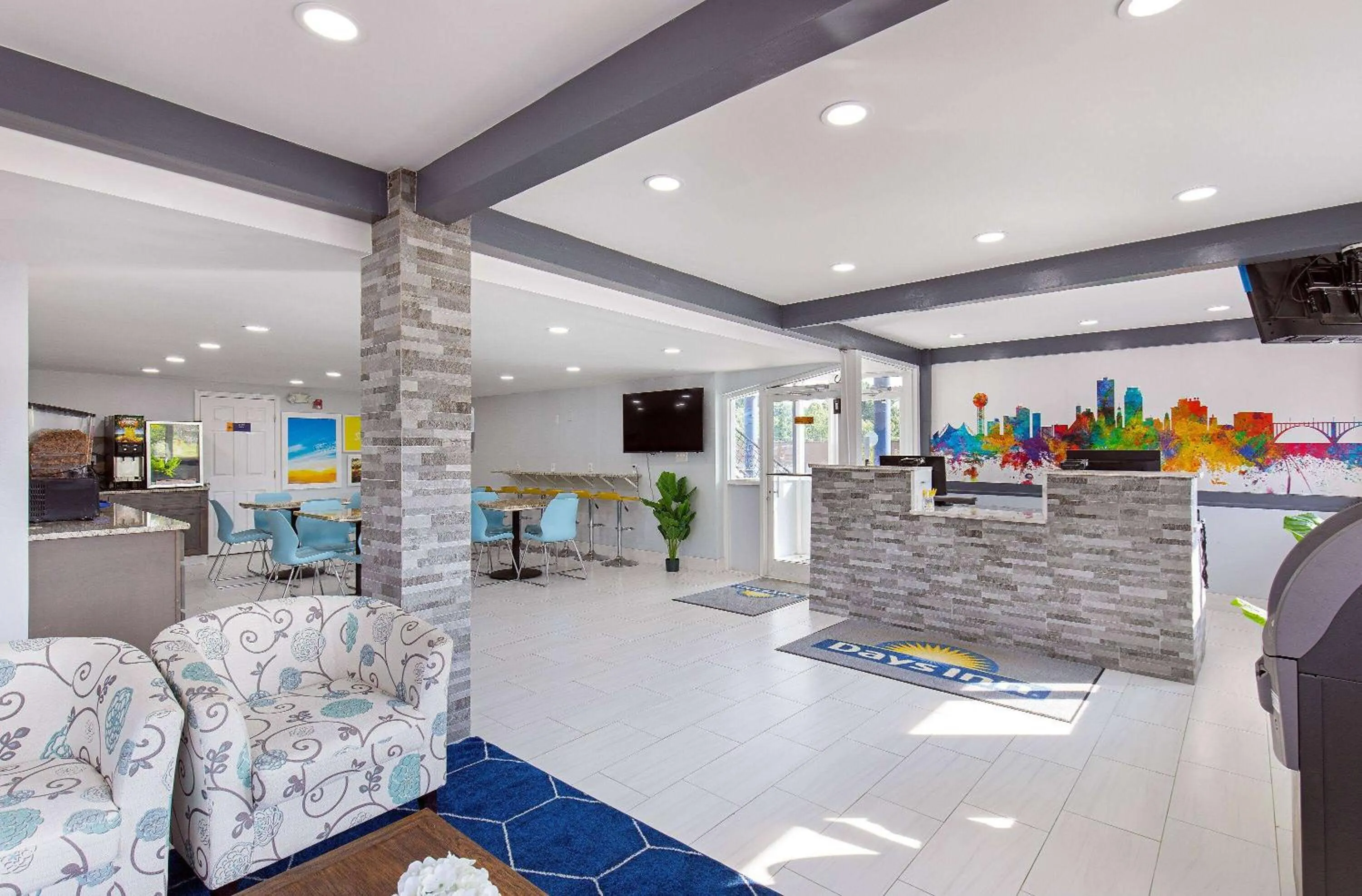 Lobby or reception in Days Inn by Wyndham Knoxville North