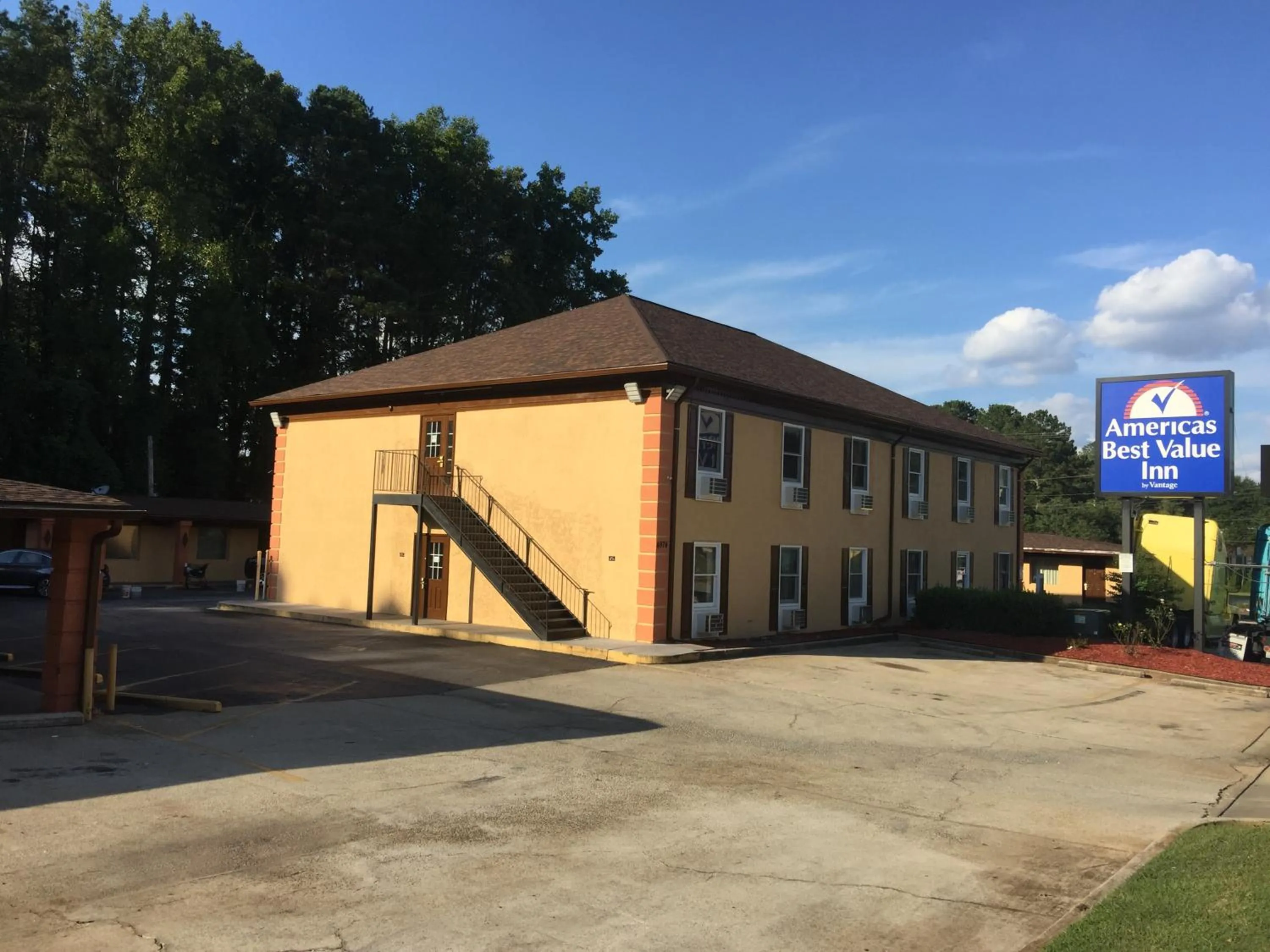 Property building in Americas Best Value Inn Stone Mountain Atlanta E