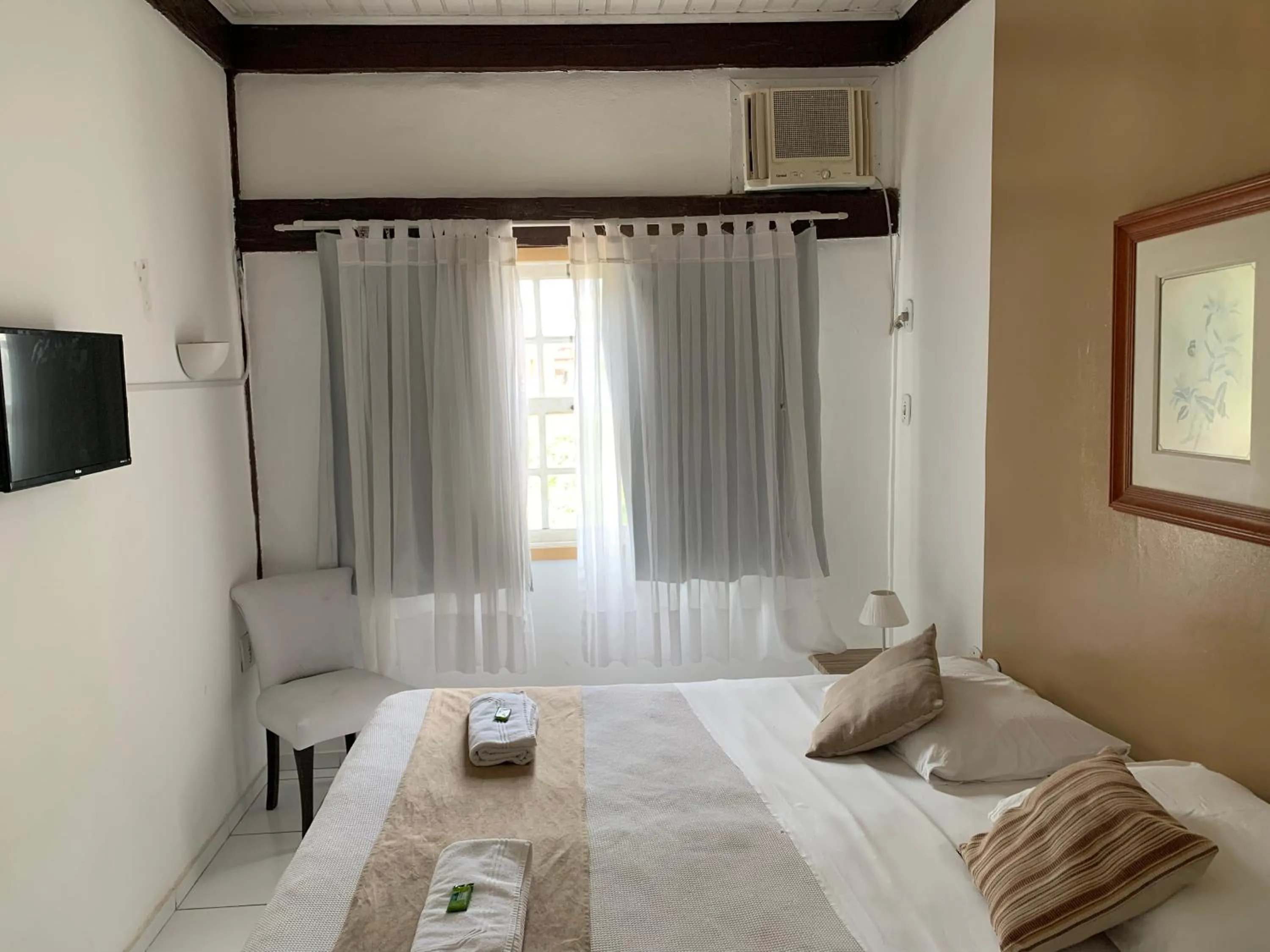 Bedroom, Bed in Pousada Mainá