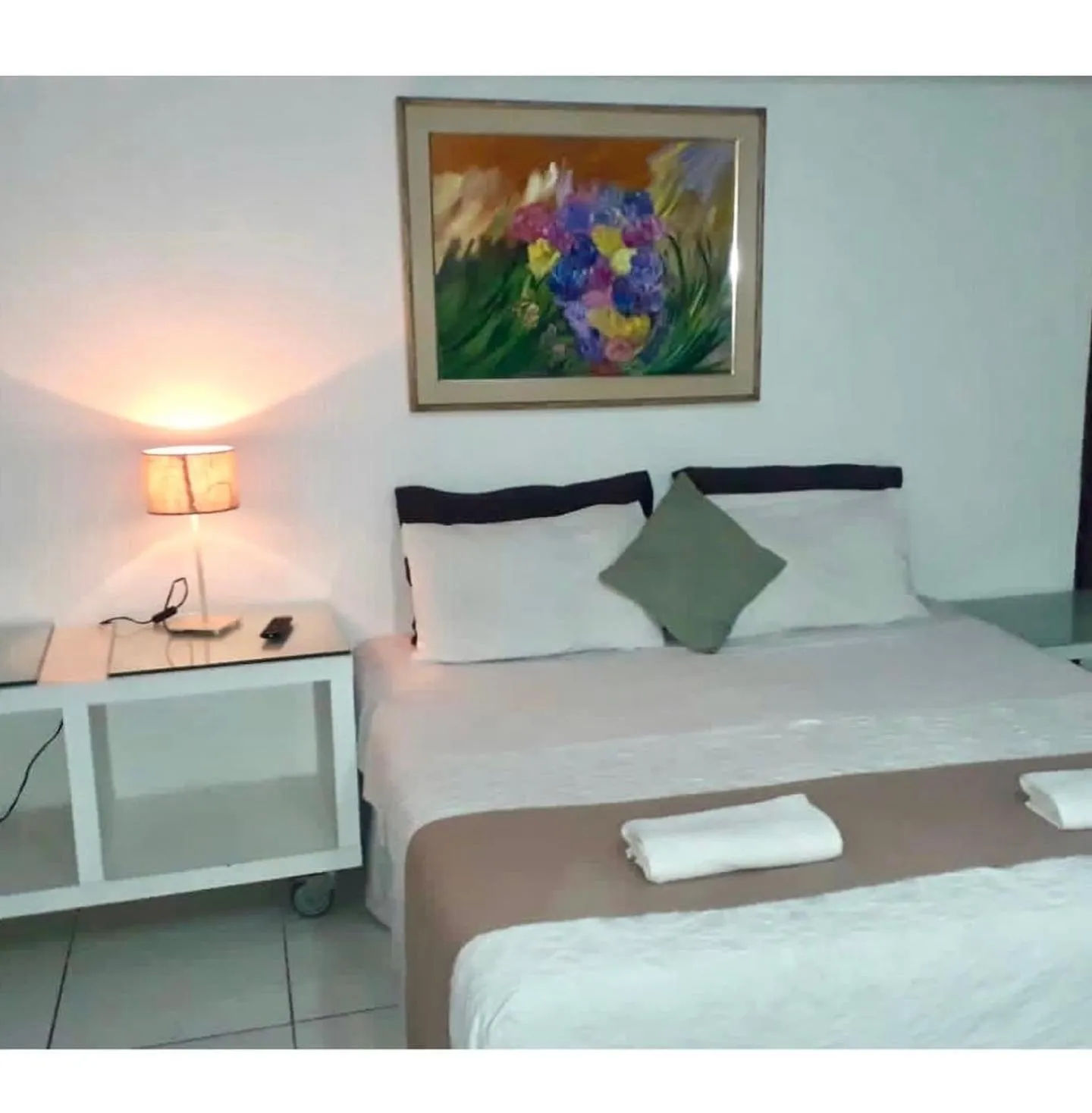 Bed in Pousada Mainá