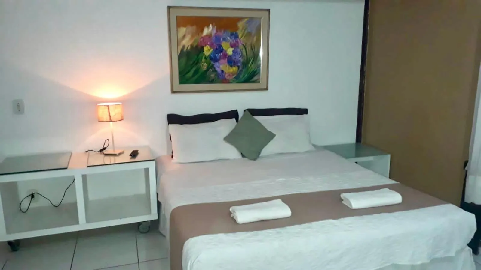 Bed in Pousada Mainá