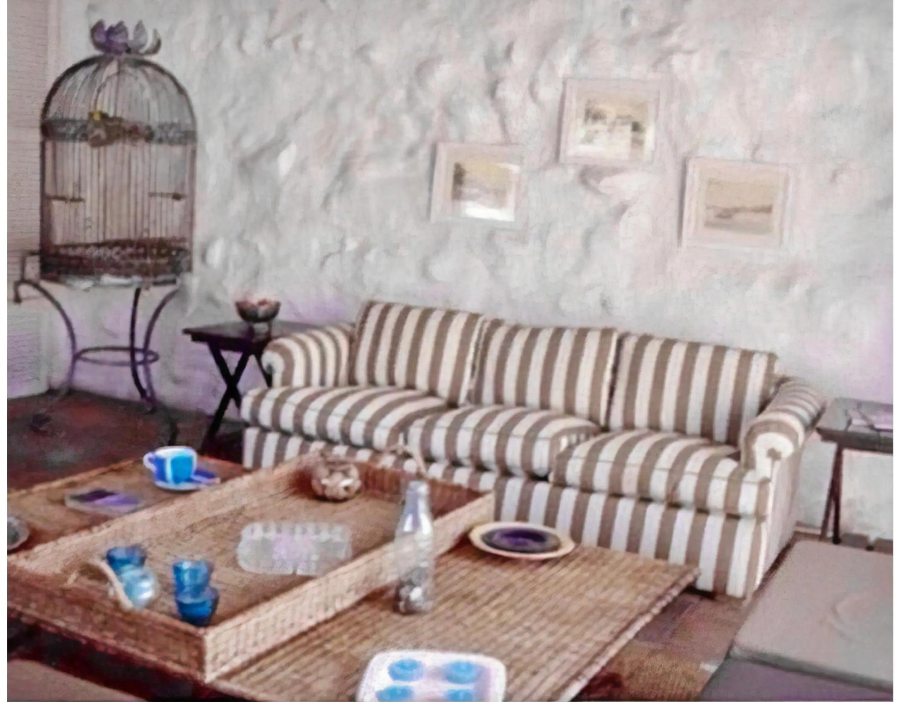 Living room in Pousada Mainá