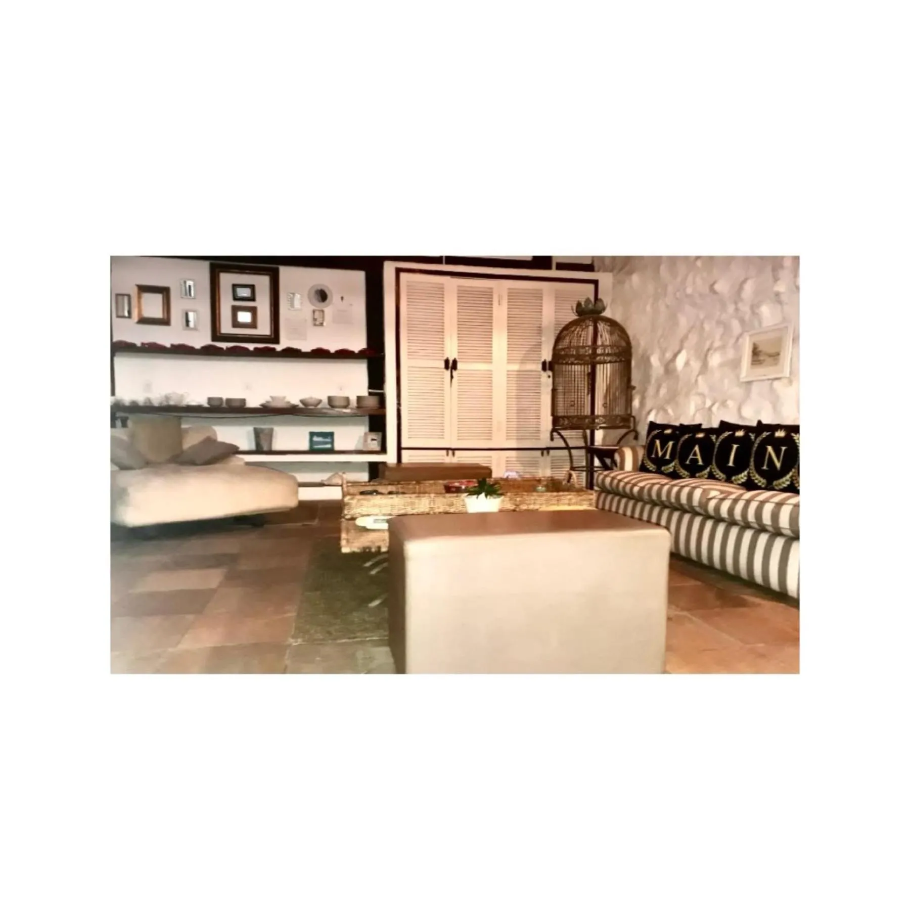 Living room in Pousada Mainá