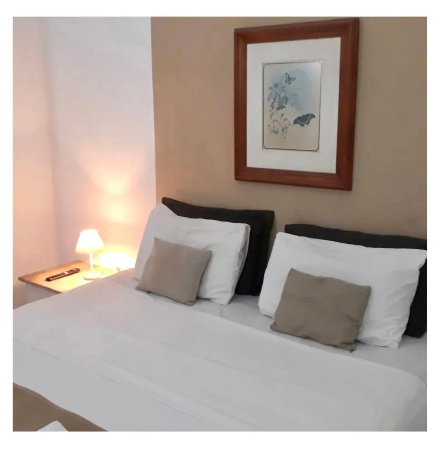 Bed in Pousada Mainá