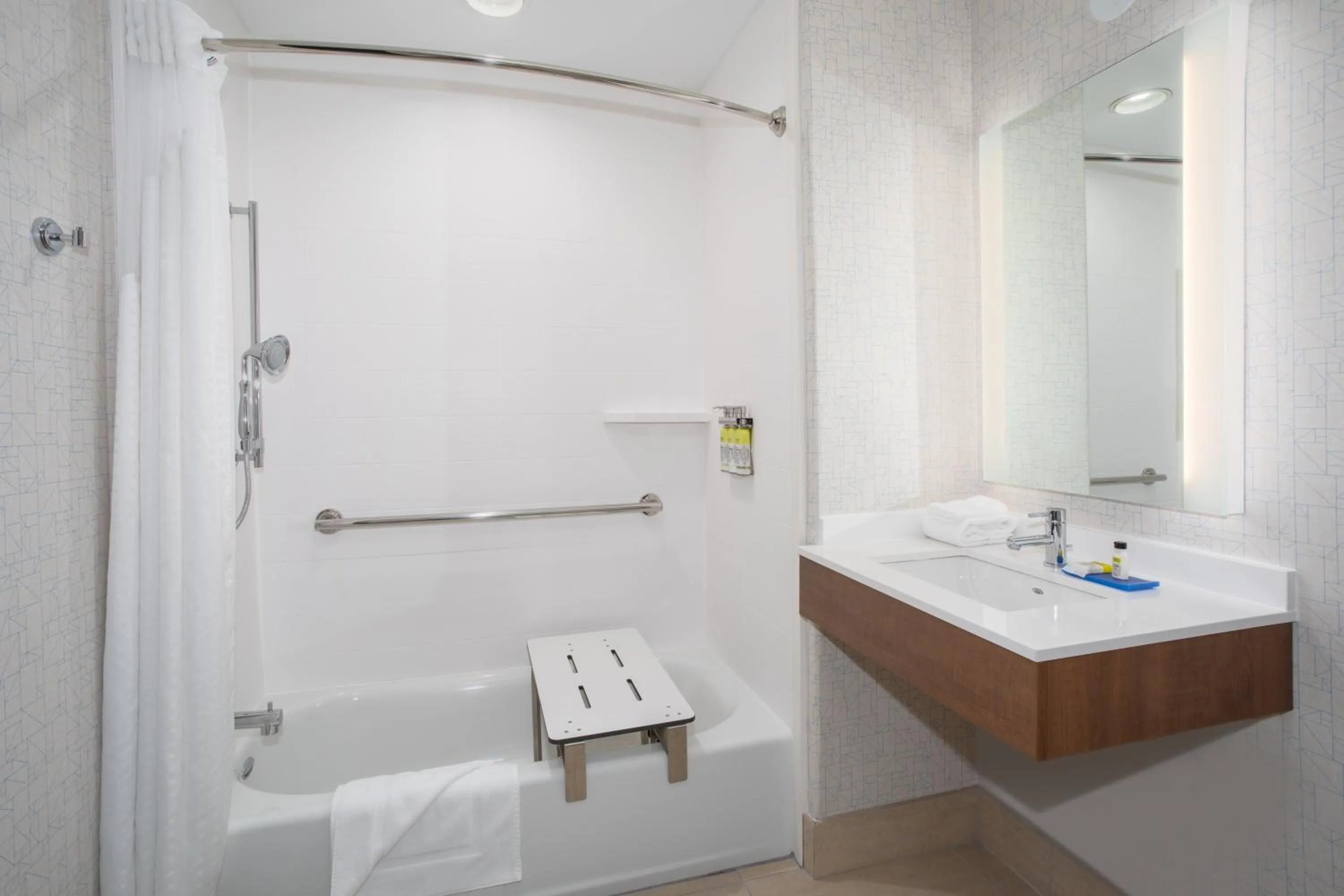 Bathroom in Holiday Inn Express & Suites Phoenix Glendale Dist by IHG
