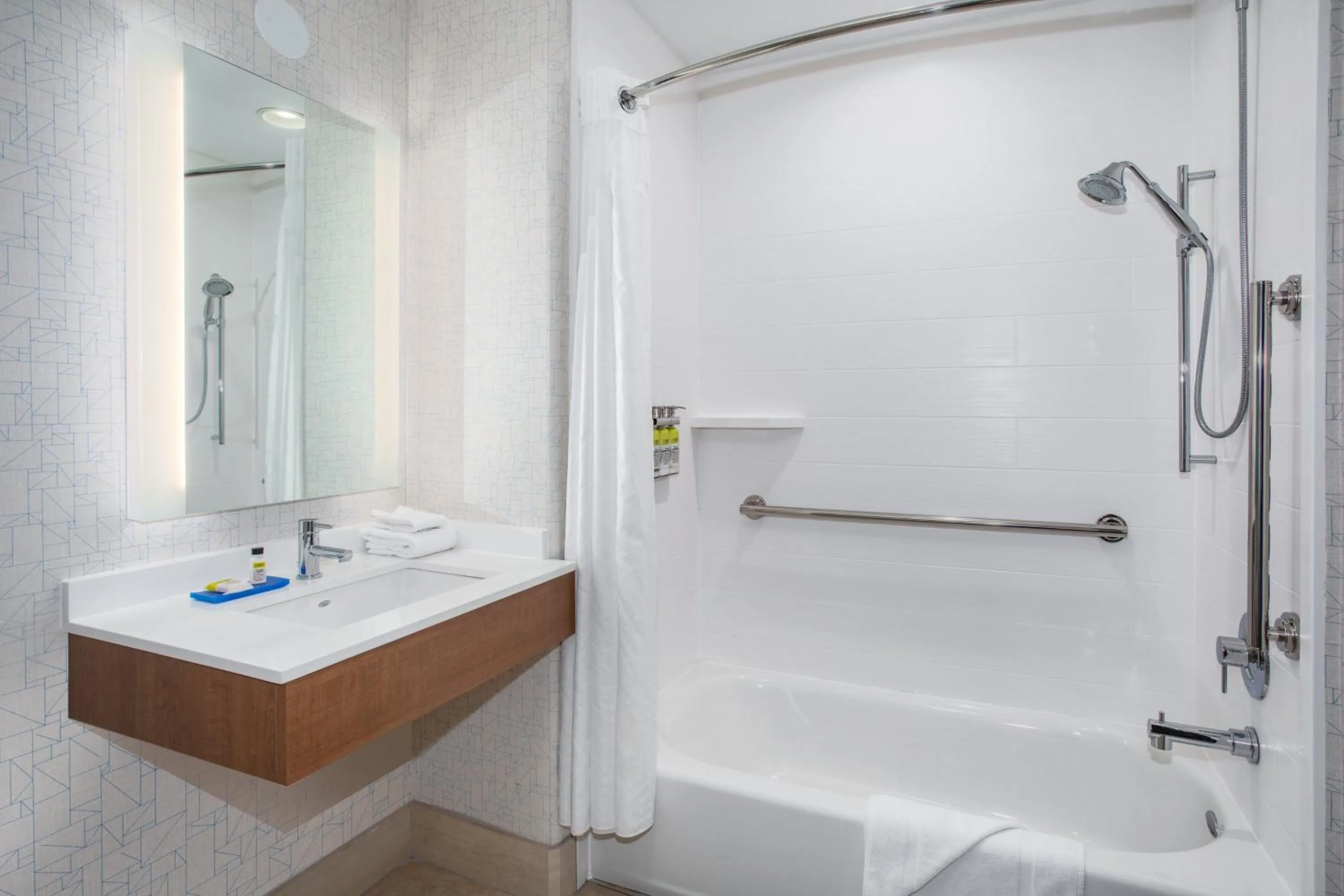 Bathroom in Holiday Inn Express & Suites Phoenix Glendale Dist by IHG