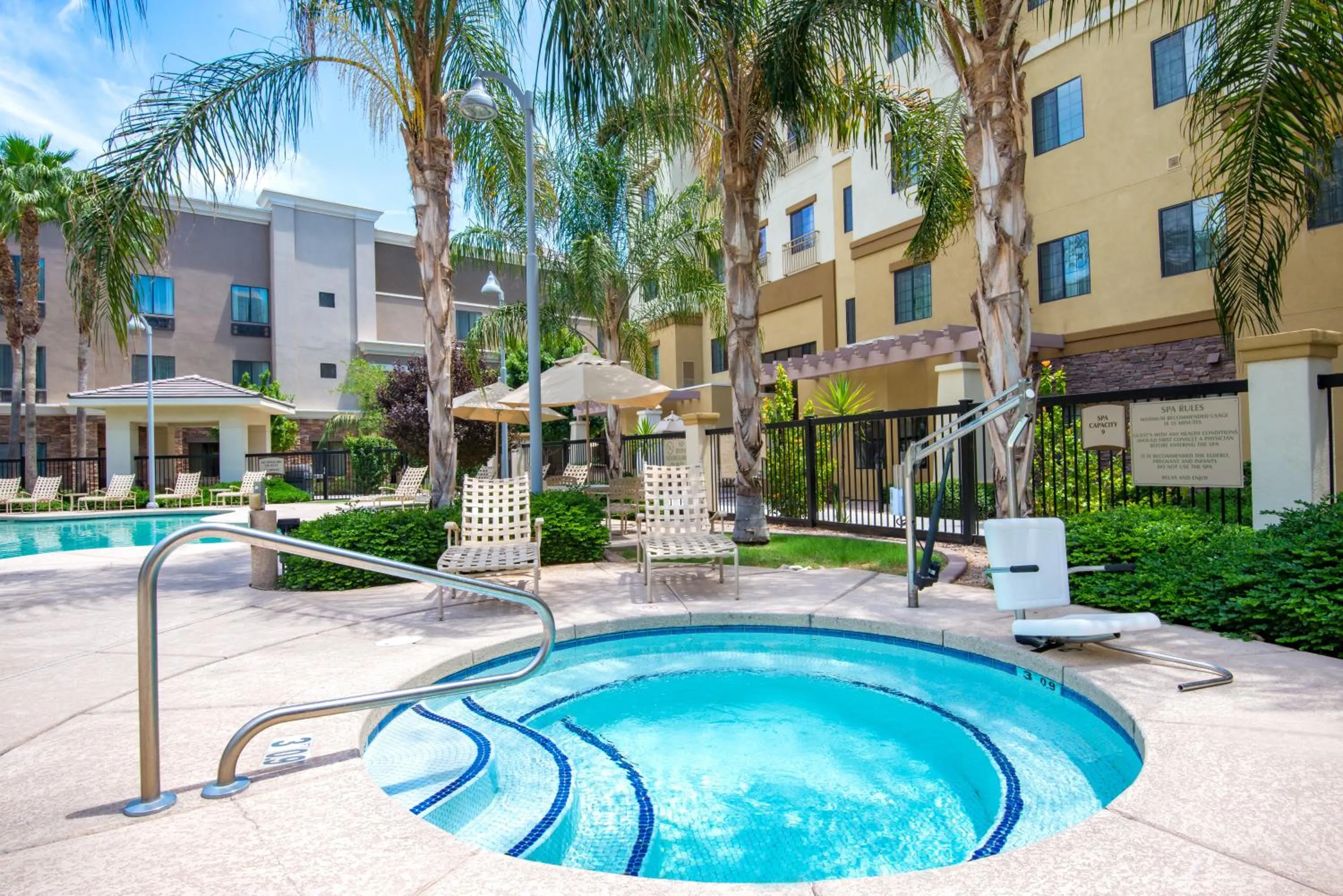 Swimming pool in Holiday Inn Express & Suites Phoenix Glendale Dist by IHG