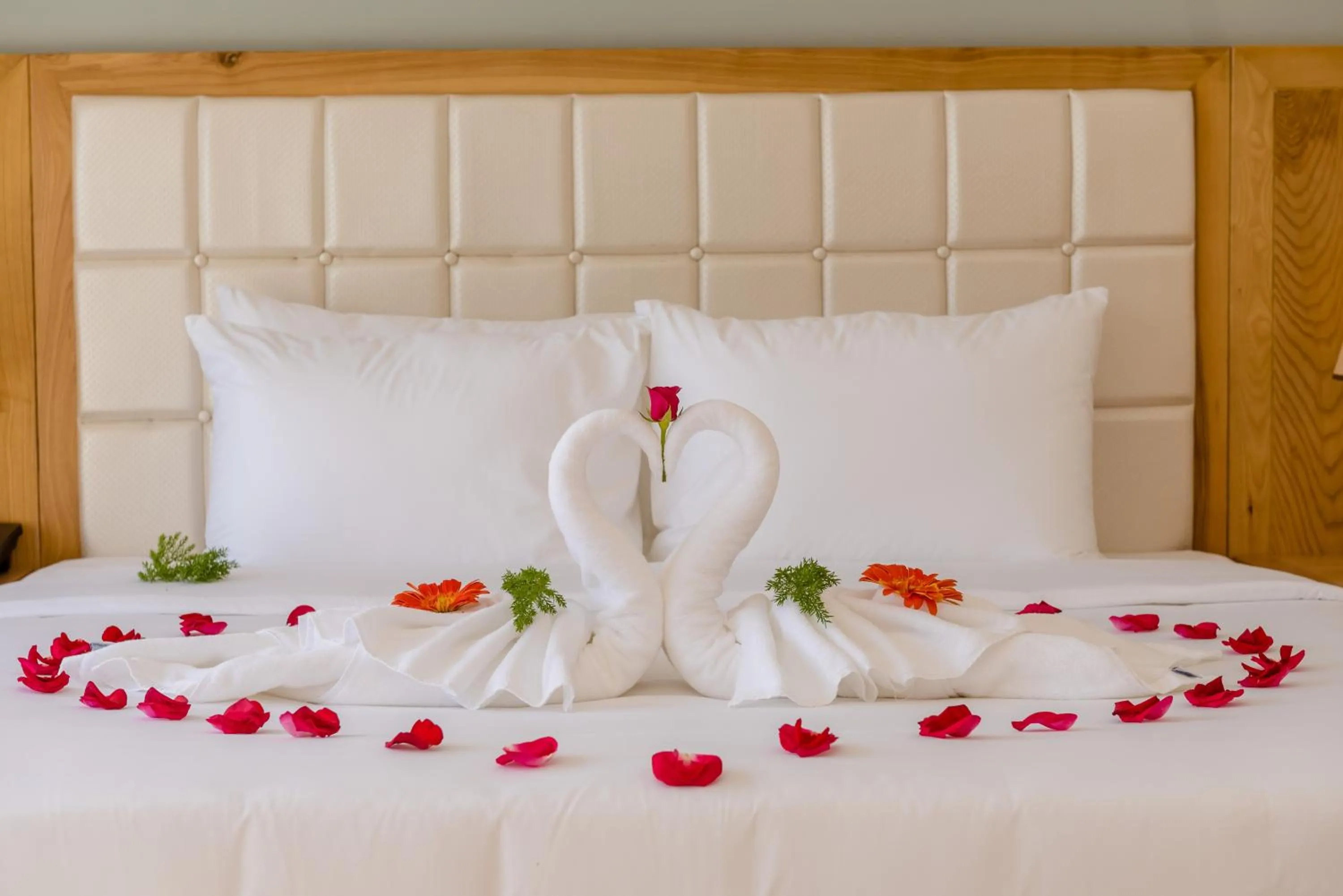 Photo of the whole room, Bed in Babylon Hoi An Central Villa