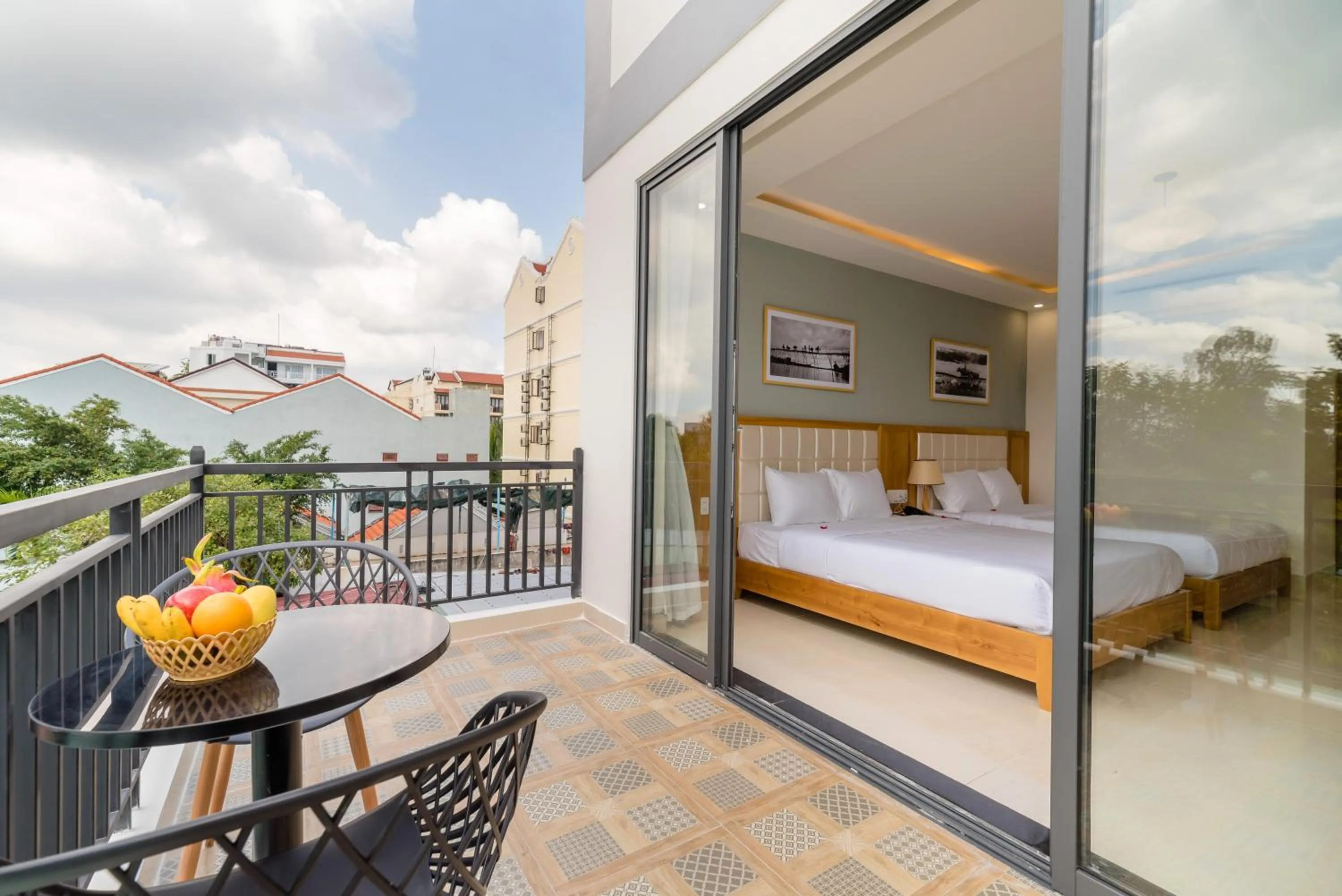 Bed in Babylon Hoi An Central Villa